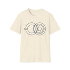 Geometric Cup & Lens Line T-Shirt