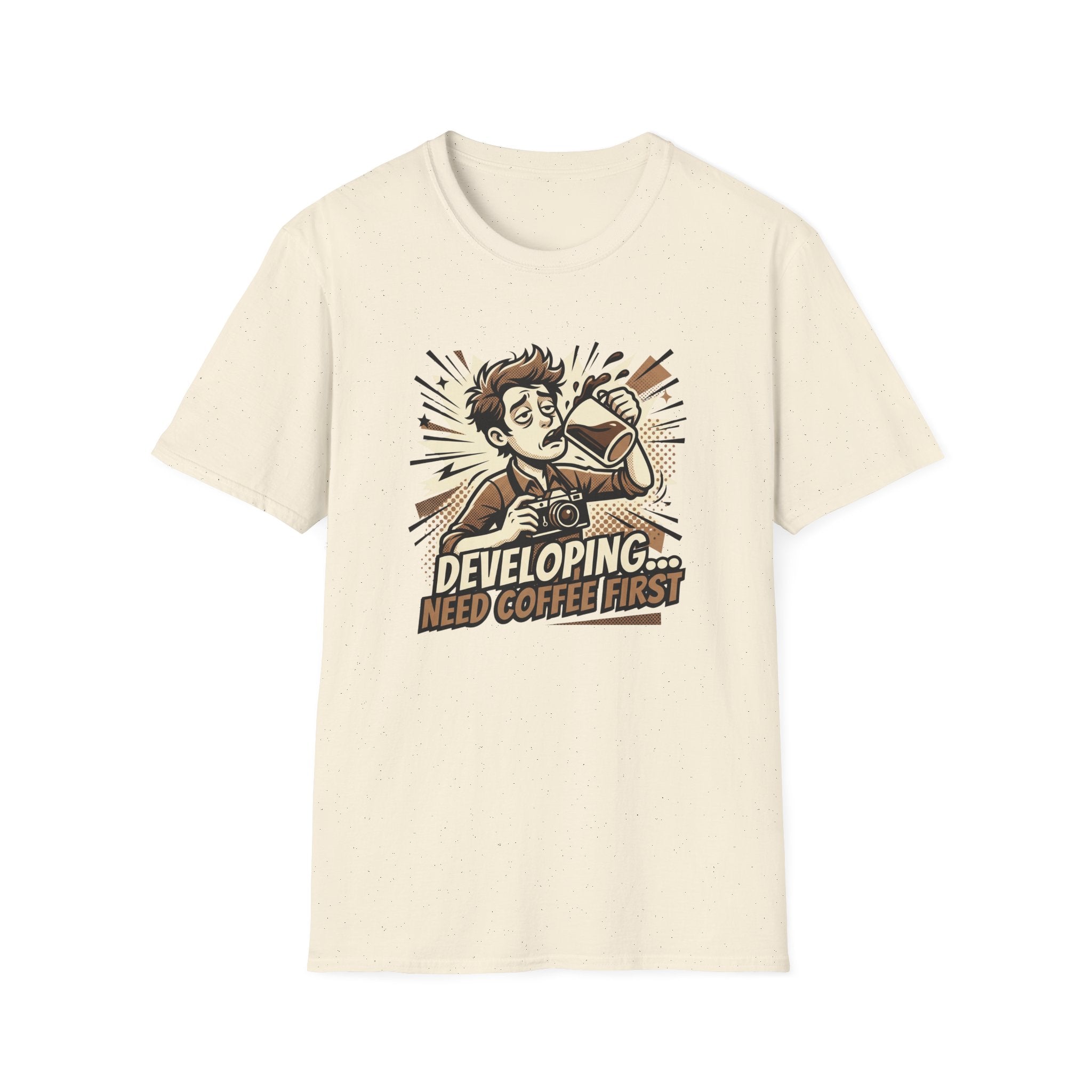 Developing Need Coffee First 2 T-Shirt