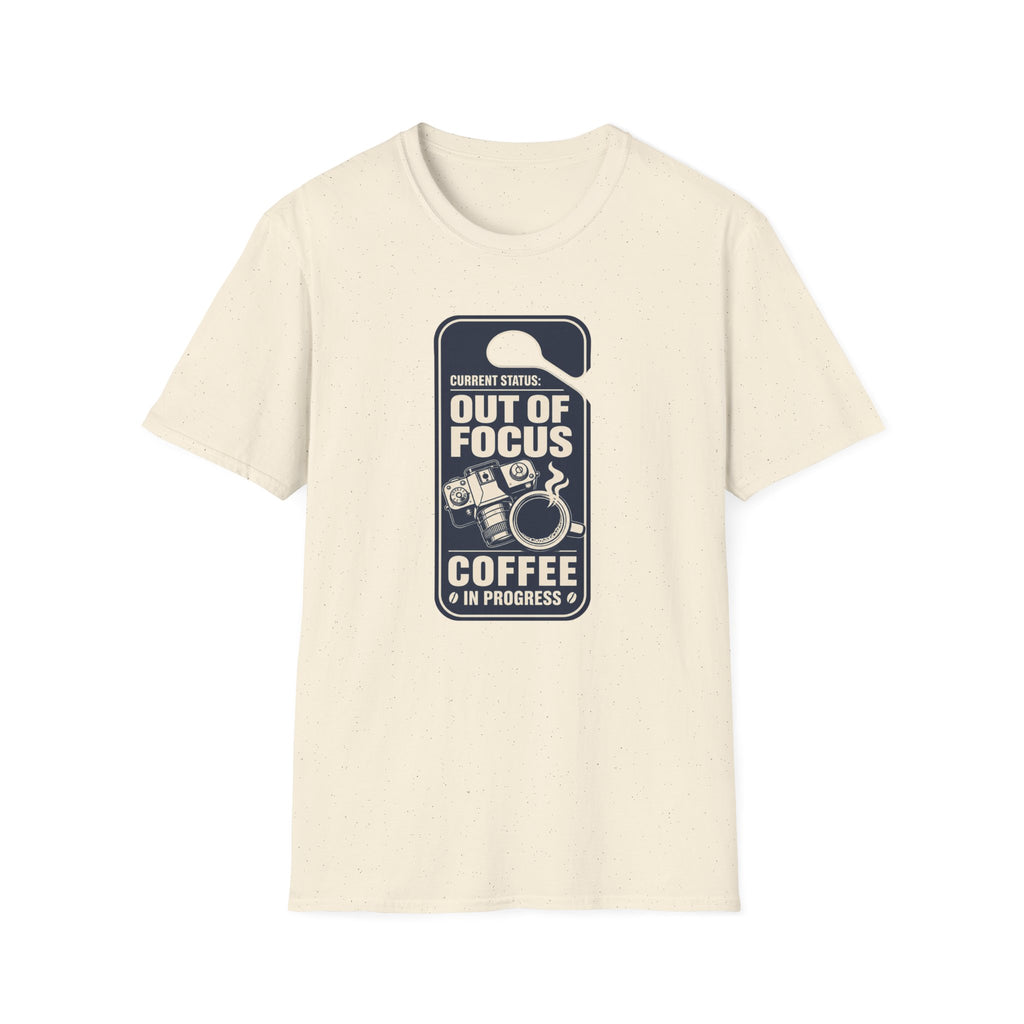 Out Of Focus, Coffee In Progress T-shirt
