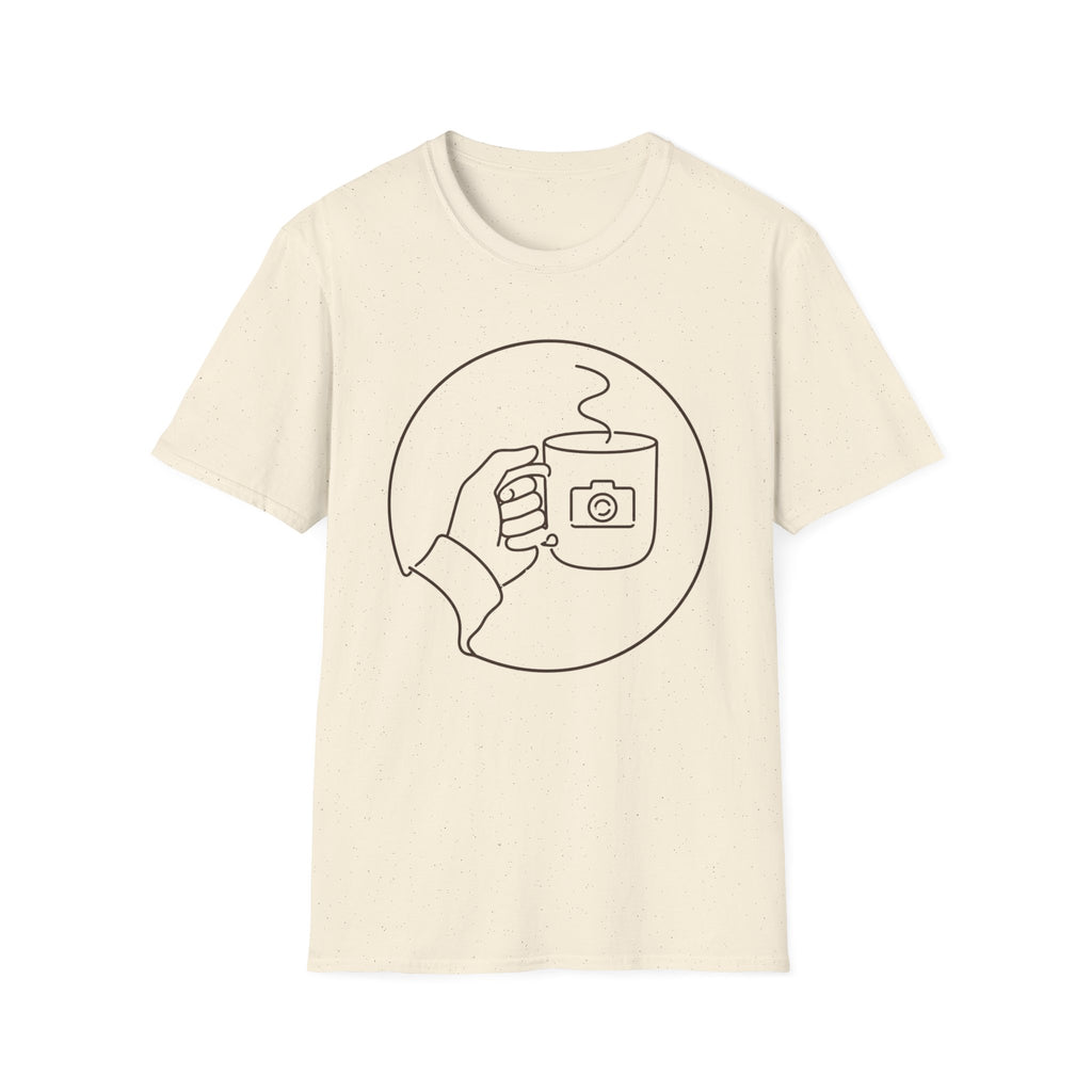 Hand Cup Line Art T-Shirt