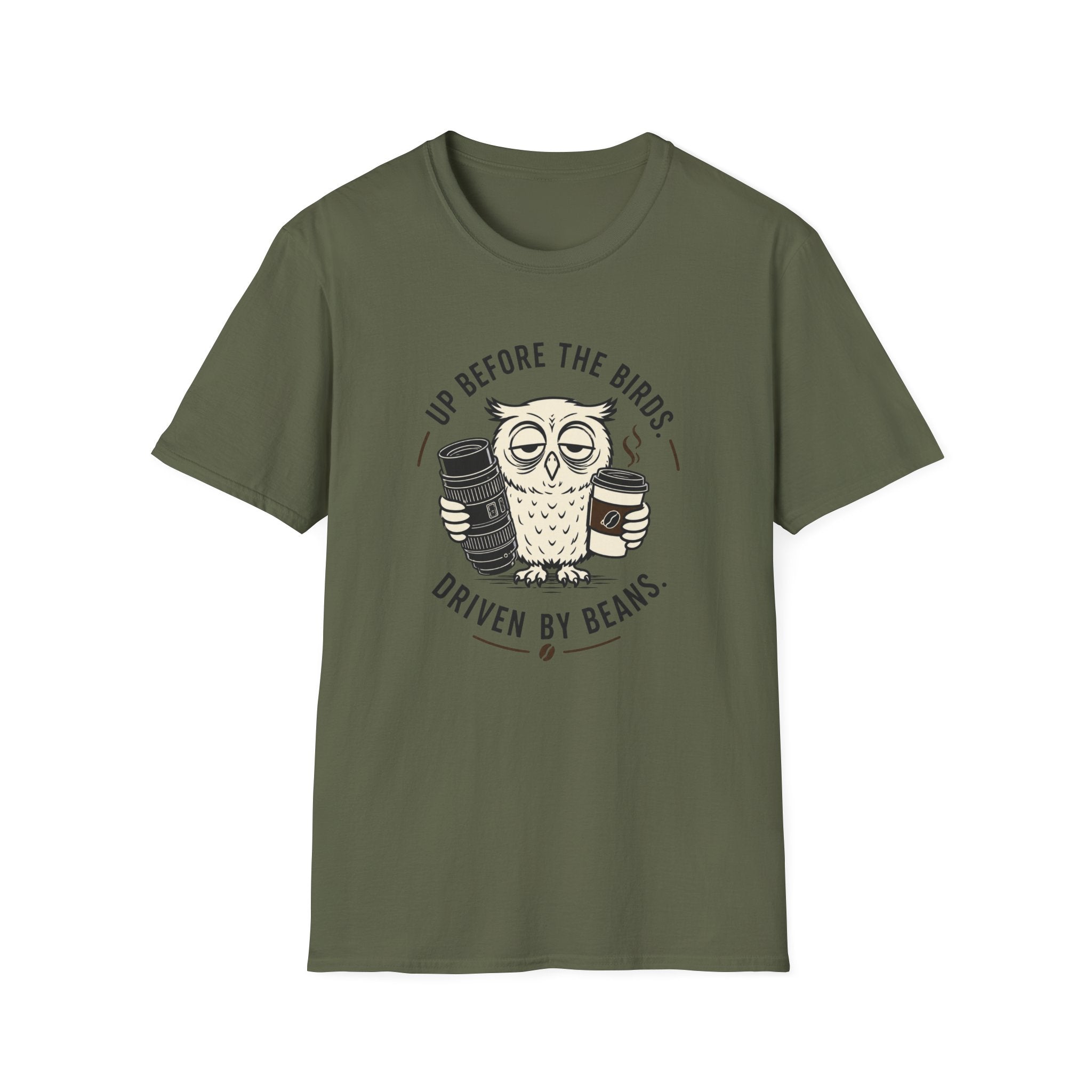 Up Before The Birds, Coffee Ready T-shirt