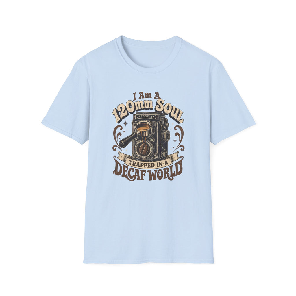 Caffeinated Camera Soul Design - Tshirt