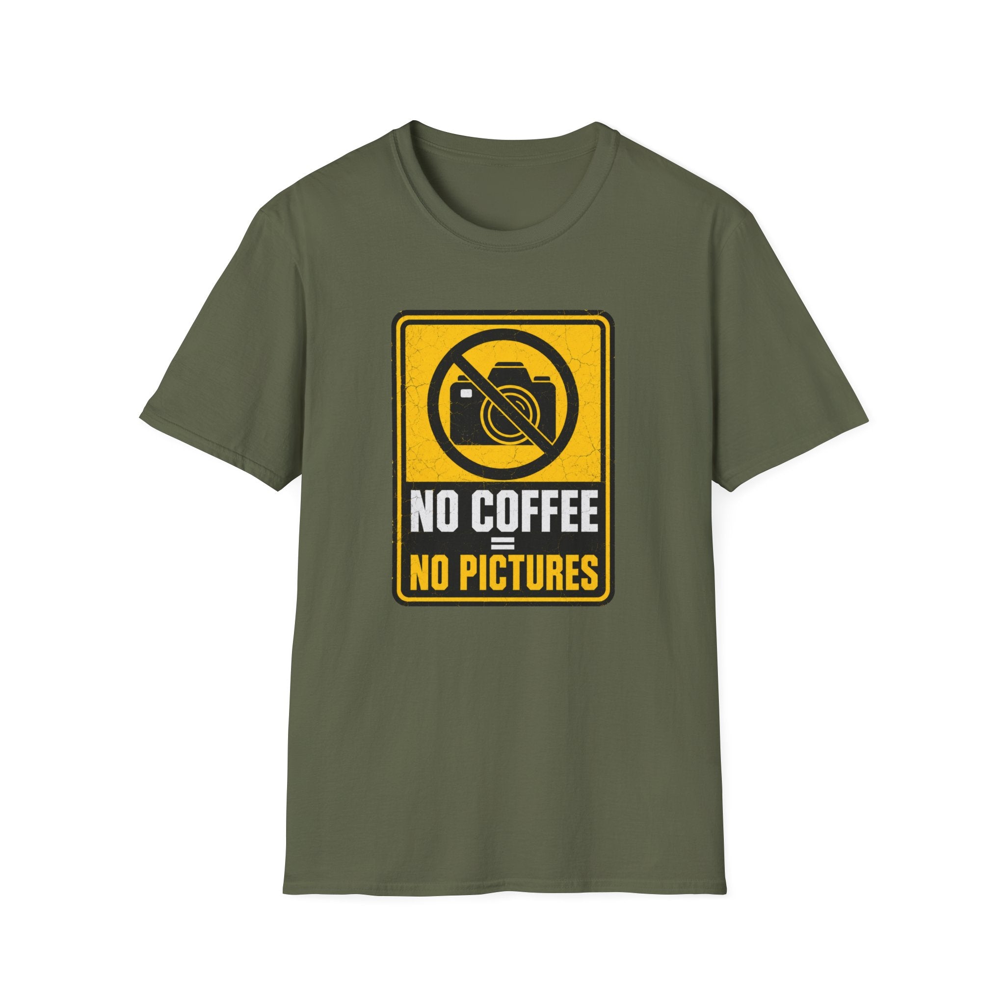 No Coffee No Pictures T-Shirt