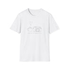 Caffeine & Composition in Minimal Design T-shirt