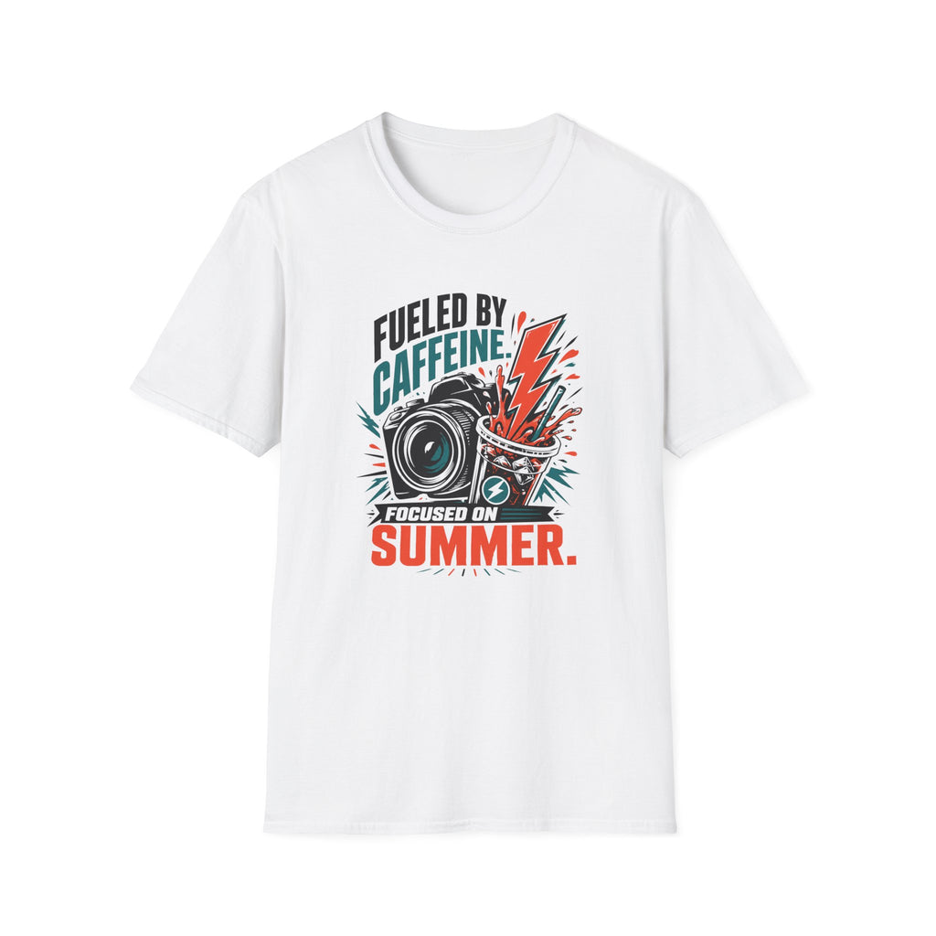 Fueled by Caffeine, Focused on Summer T-shirt