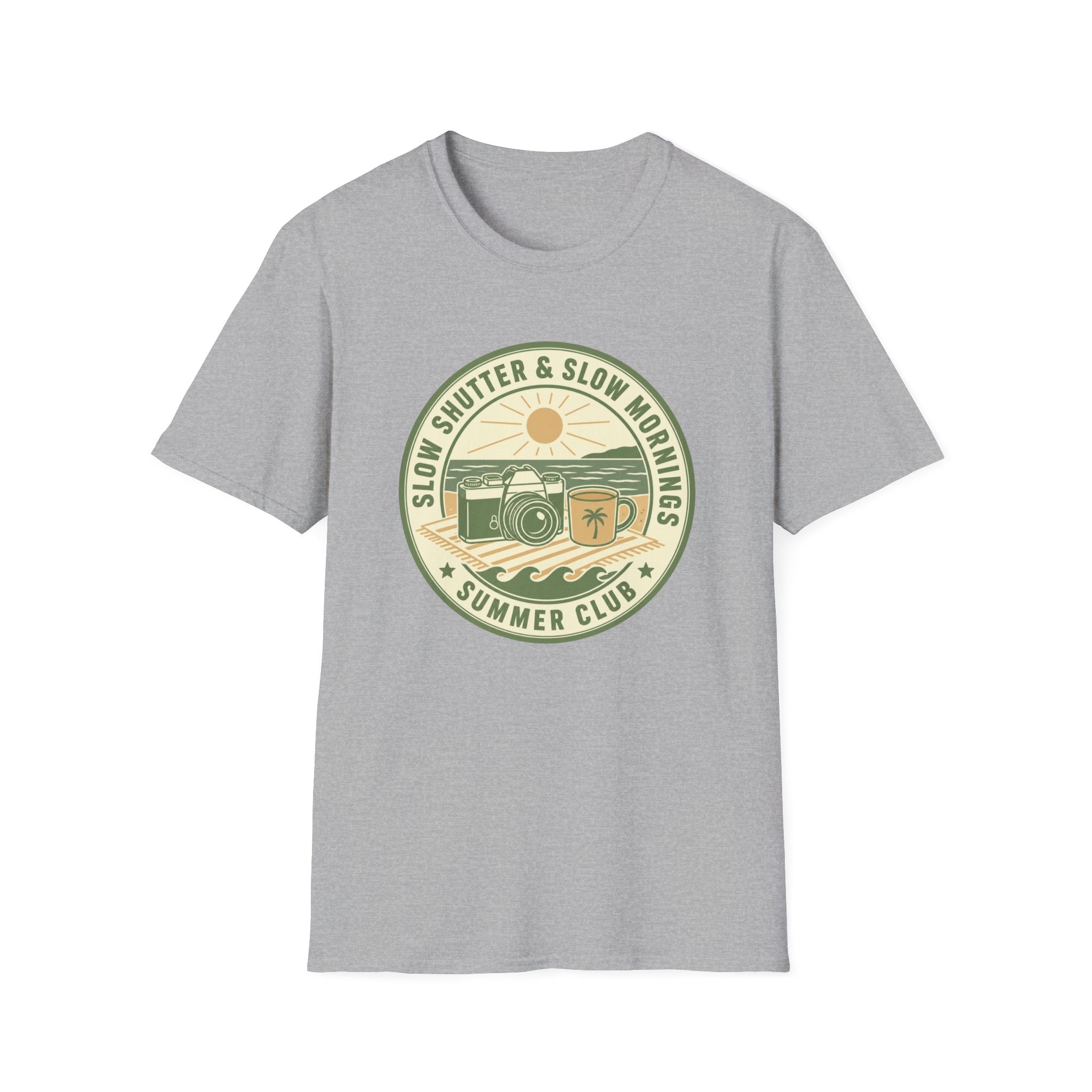 Seaside Summer Club Emblem T-shirt