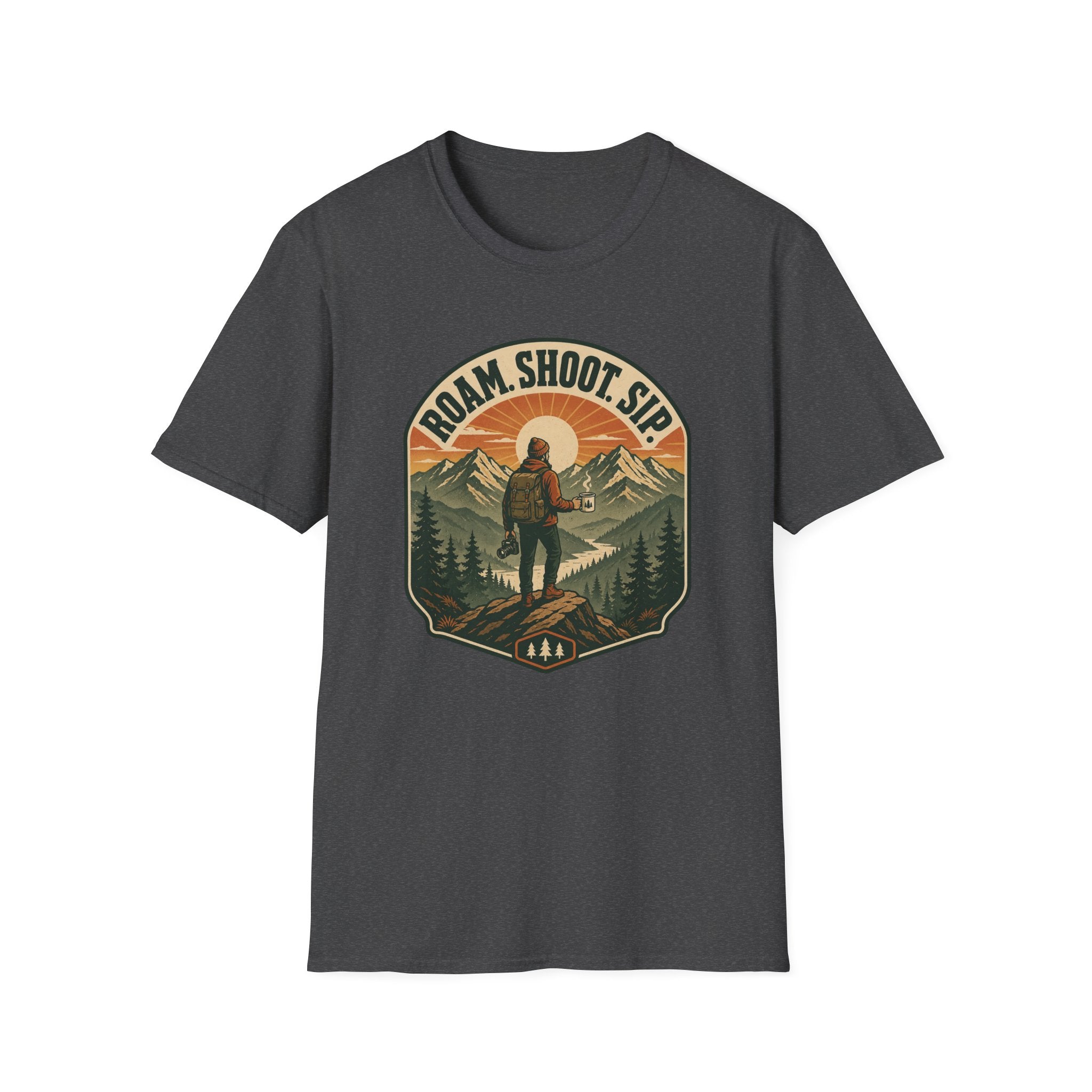 Roam Shoot Sip 2 T-Shirt