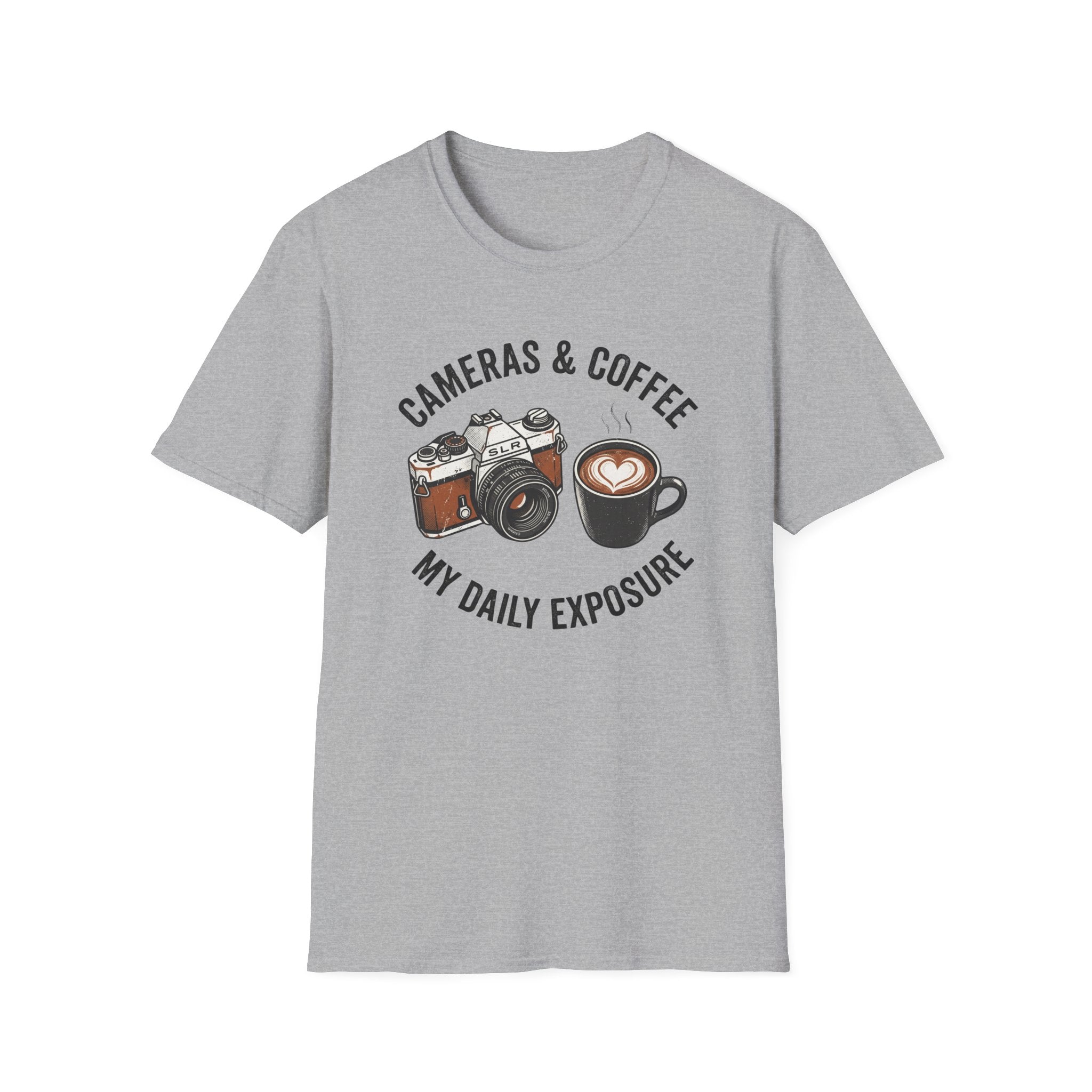 Camera & Coffee My Daily Exposure T-Shirt