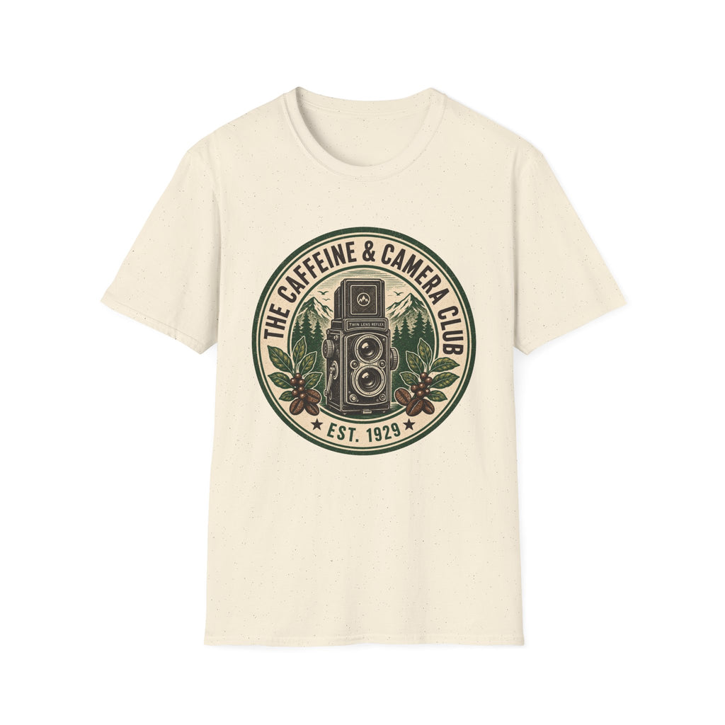 The Caffeine & Camera Club T-shirt