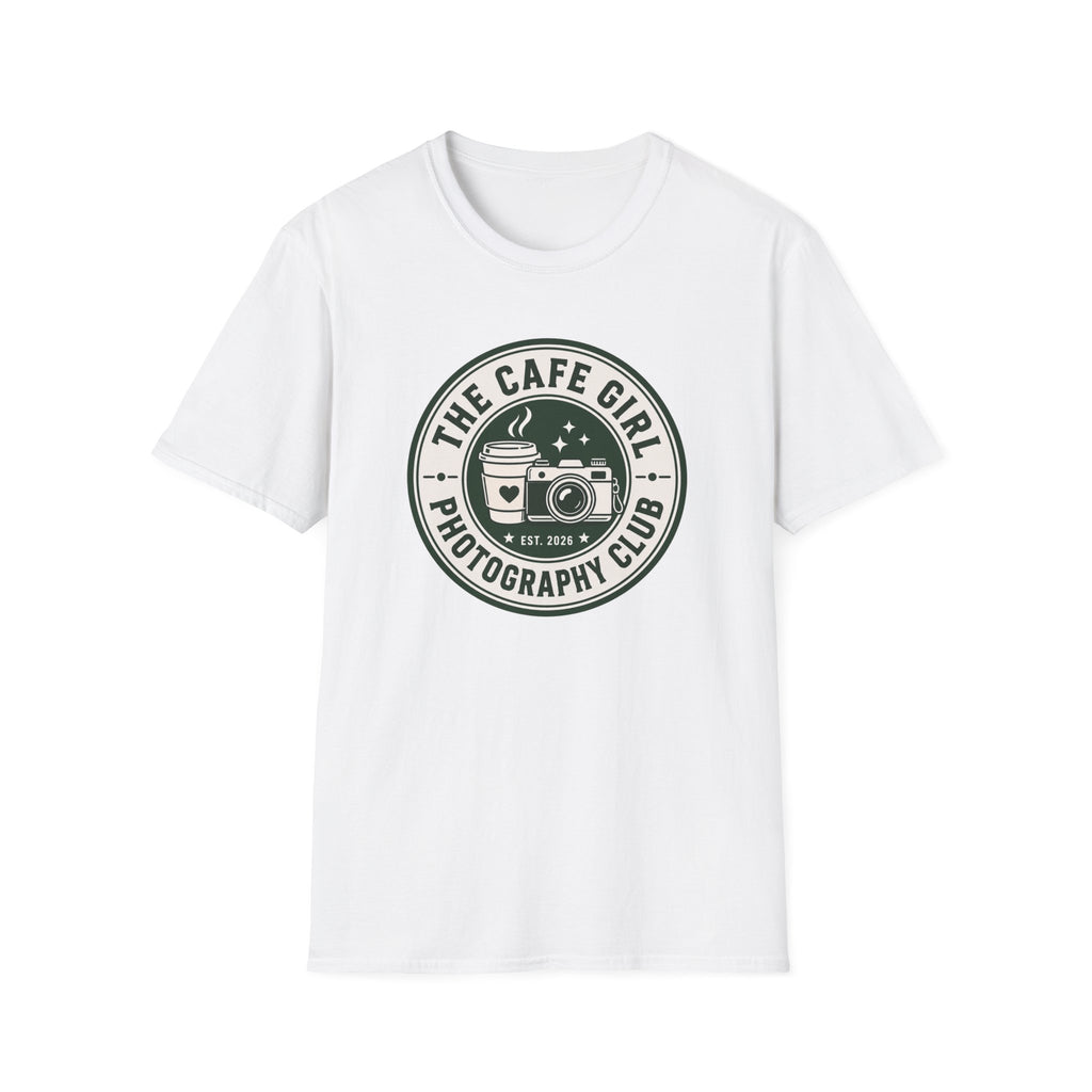 The Cafe Girl Photography Club T-shirt