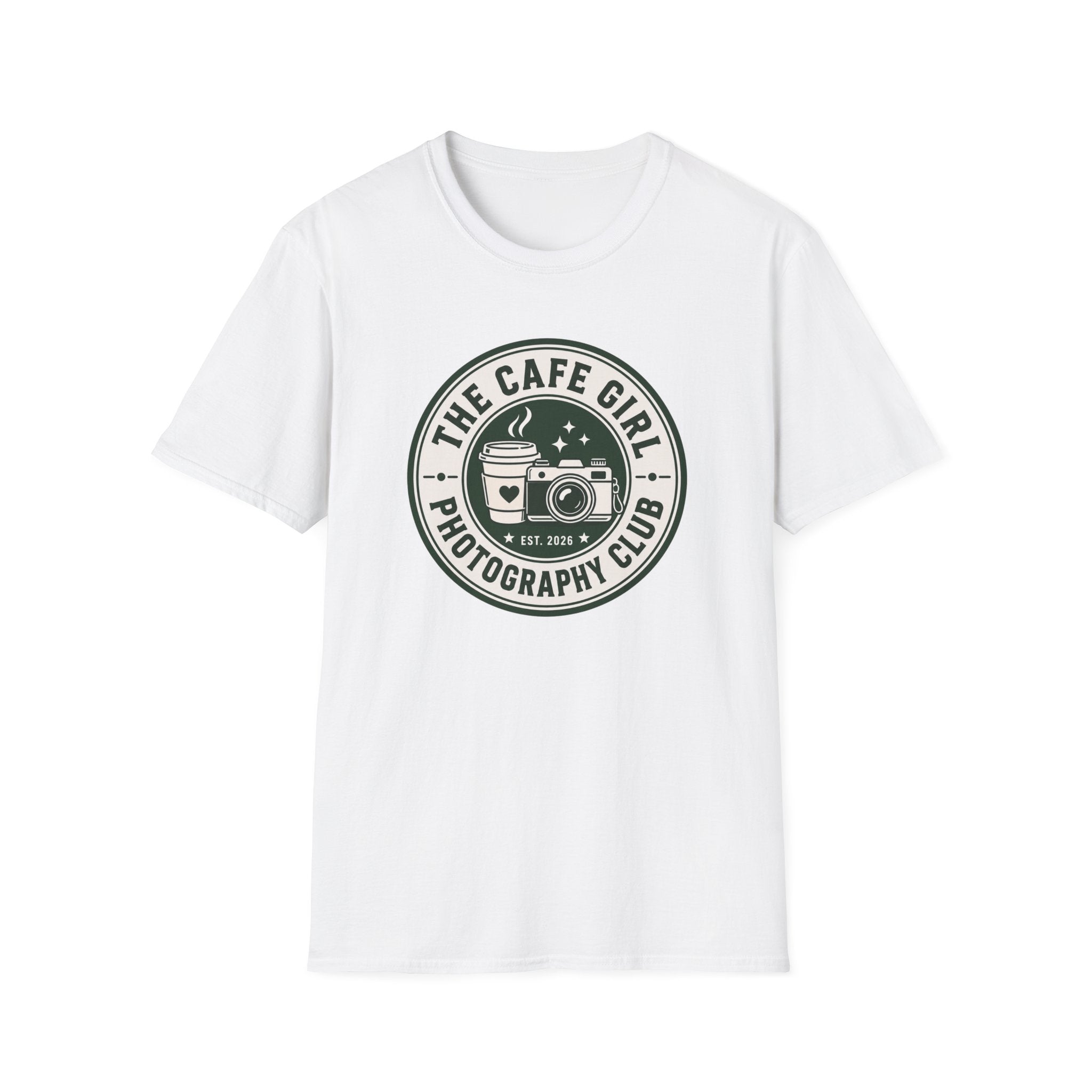 The Cafe Girl Photography Club T-shirt