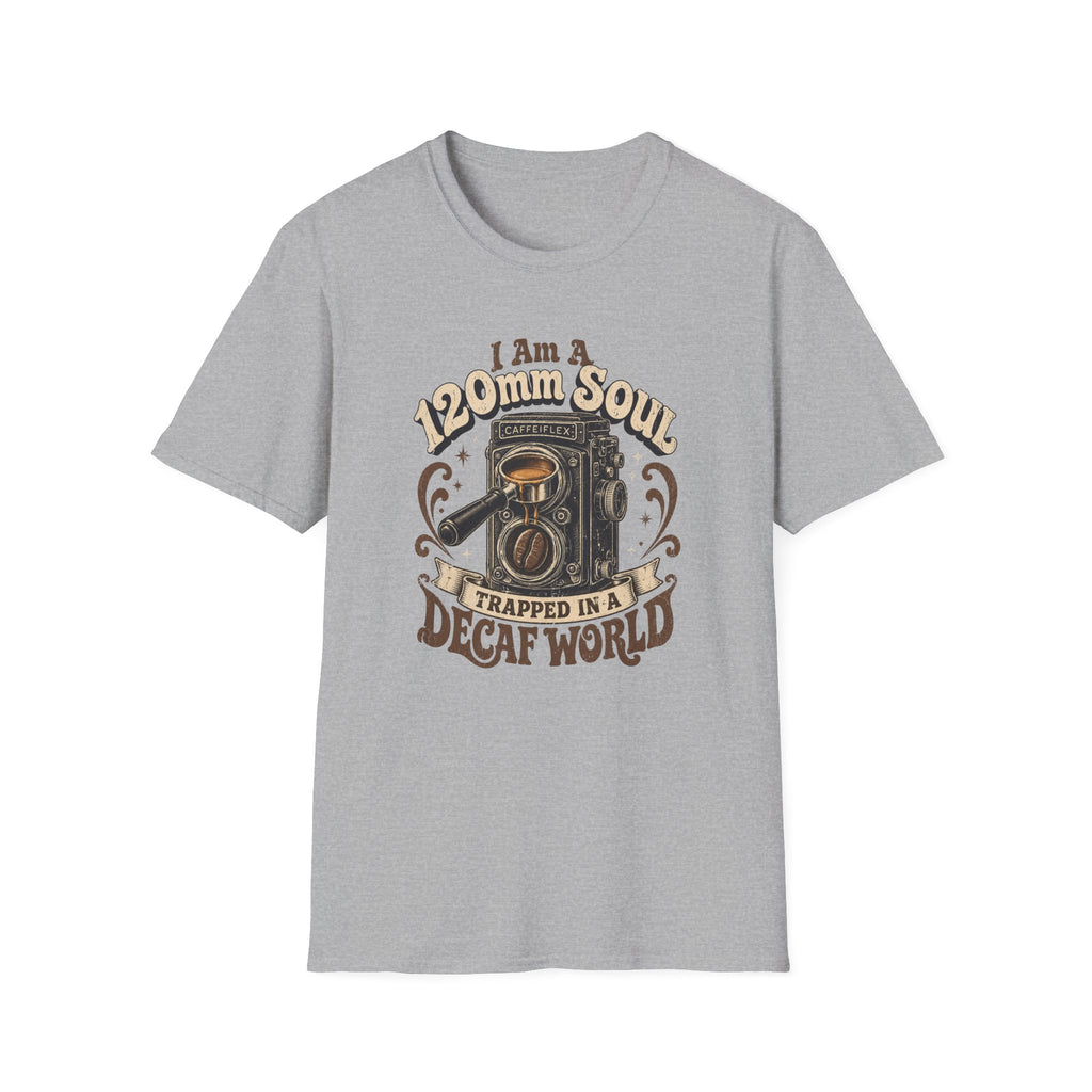Caffeinated Camera Soul Design - Tshirt