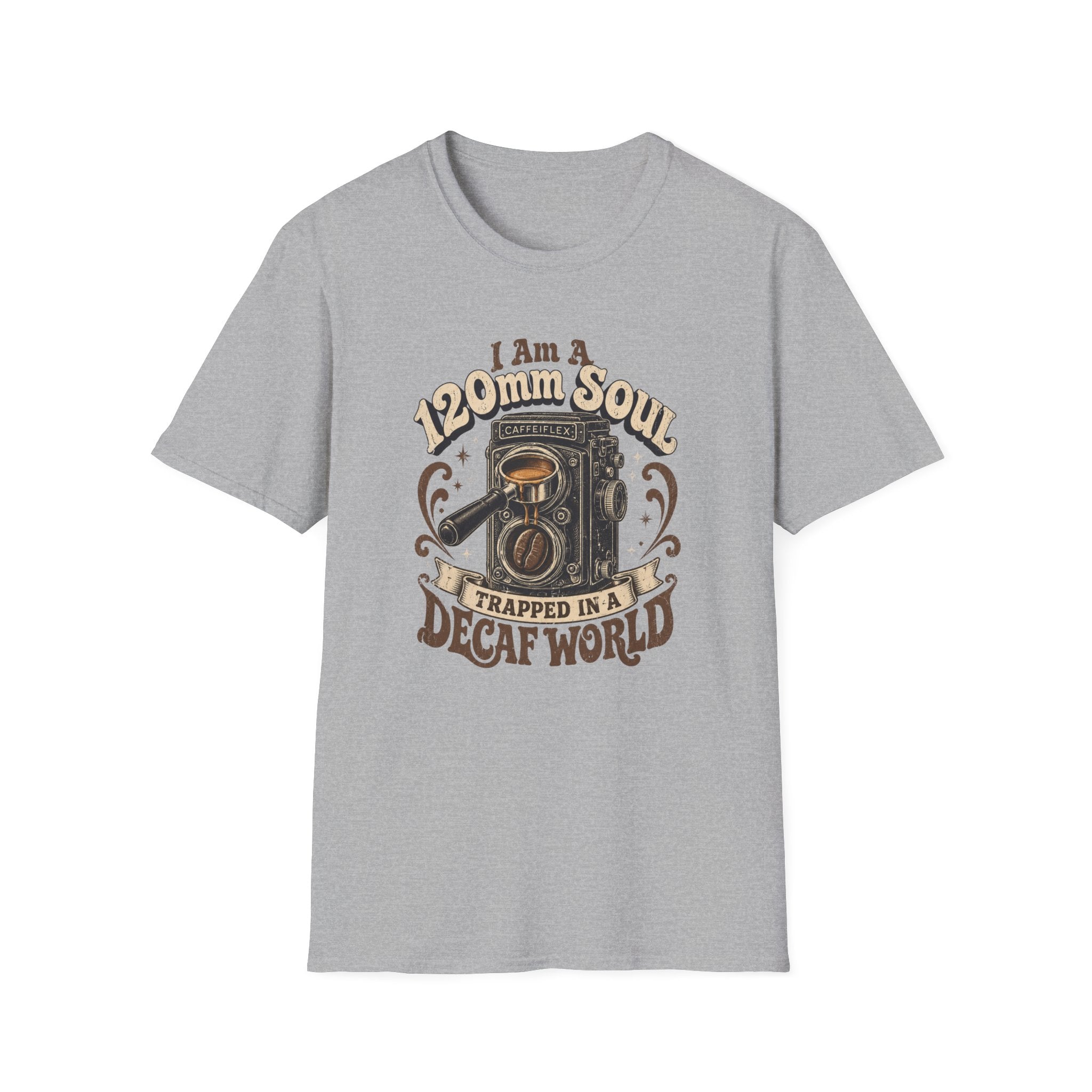 Caffeinated Camera Soul Design - Tshirt