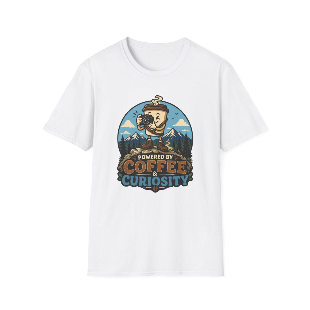 Powered by Coffee & Curiousity T-Shirt