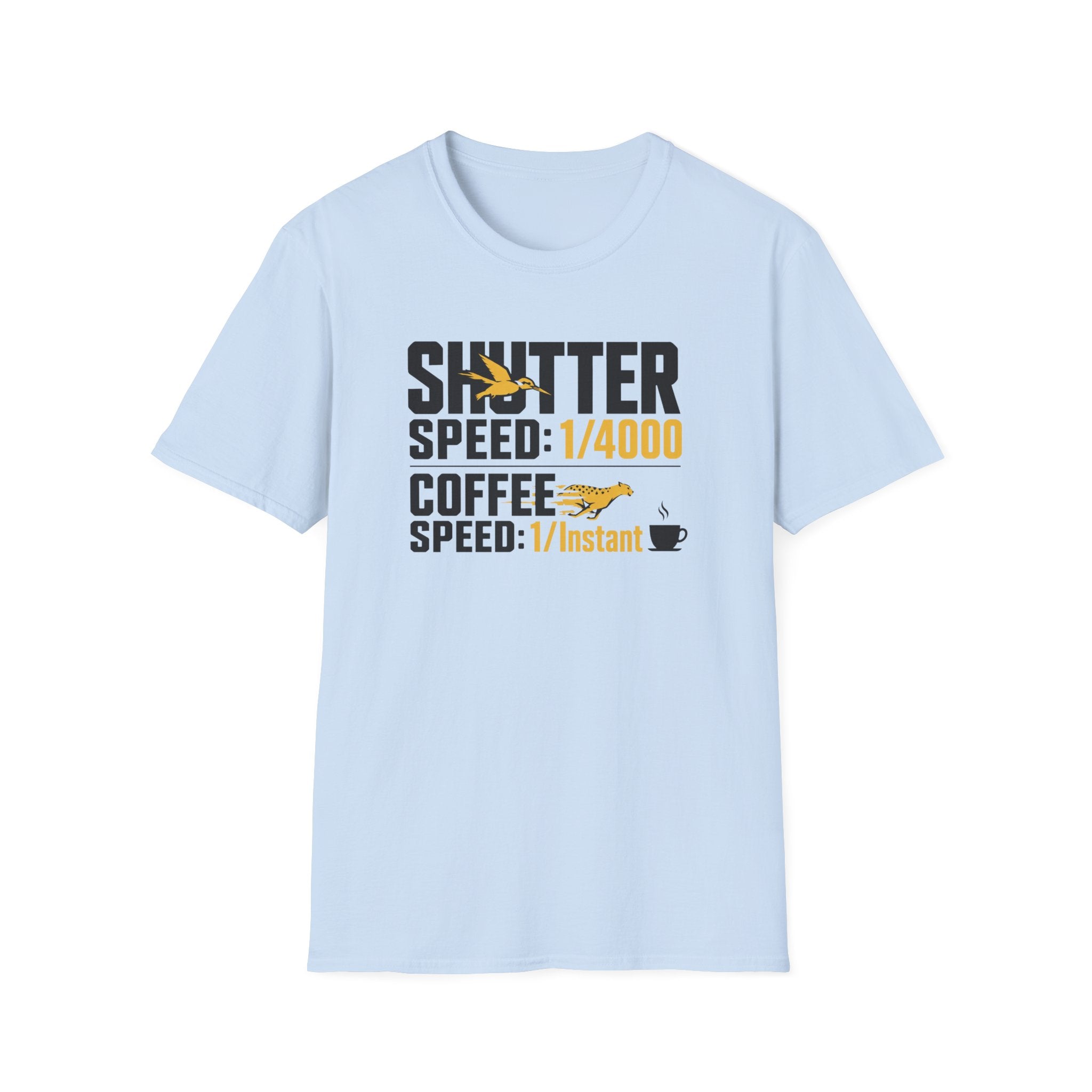 Shutter Speed & Coffee Flow T-shirt