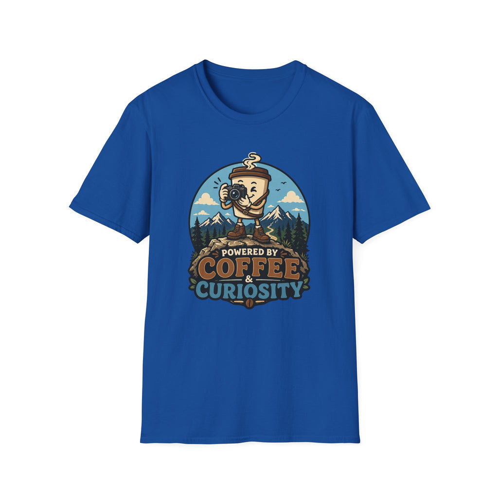 Powered by Coffee & Curiousity T-Shirt