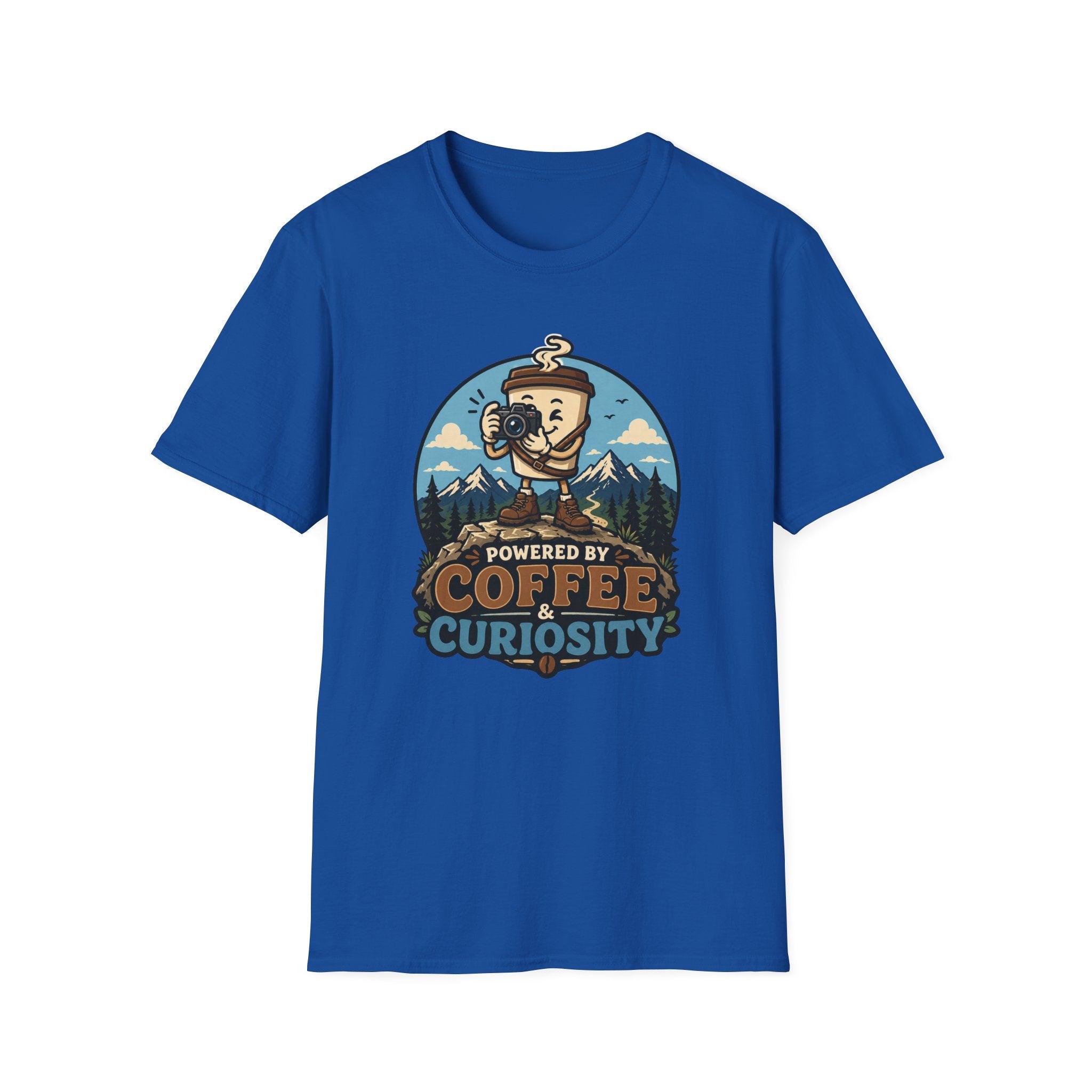 Powered by Coffee & Curiousity T-Shirt