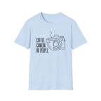 Coffee & Camera Fusion Art - T-Shirt