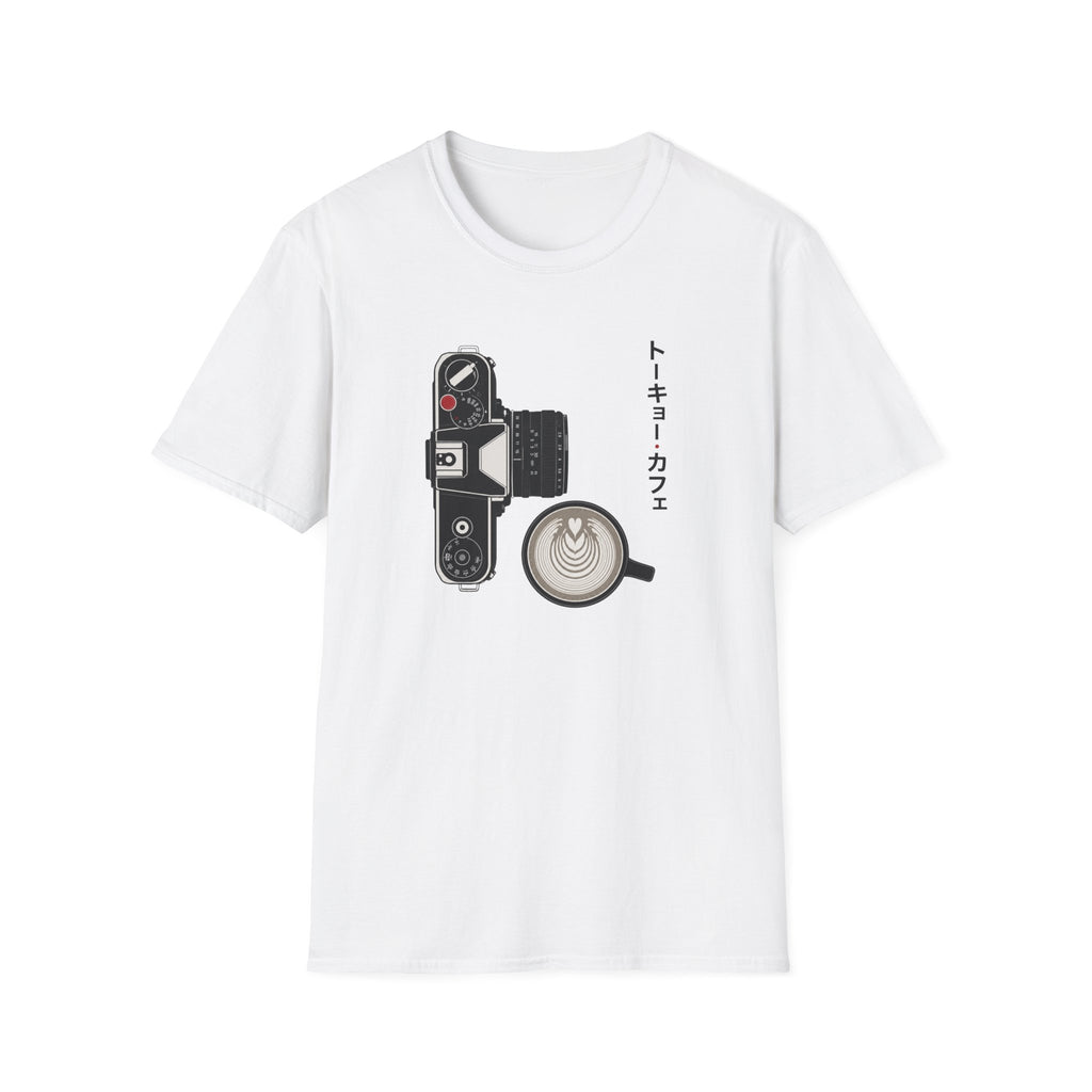 Coffee & Camera in Tokyo style T-shirt