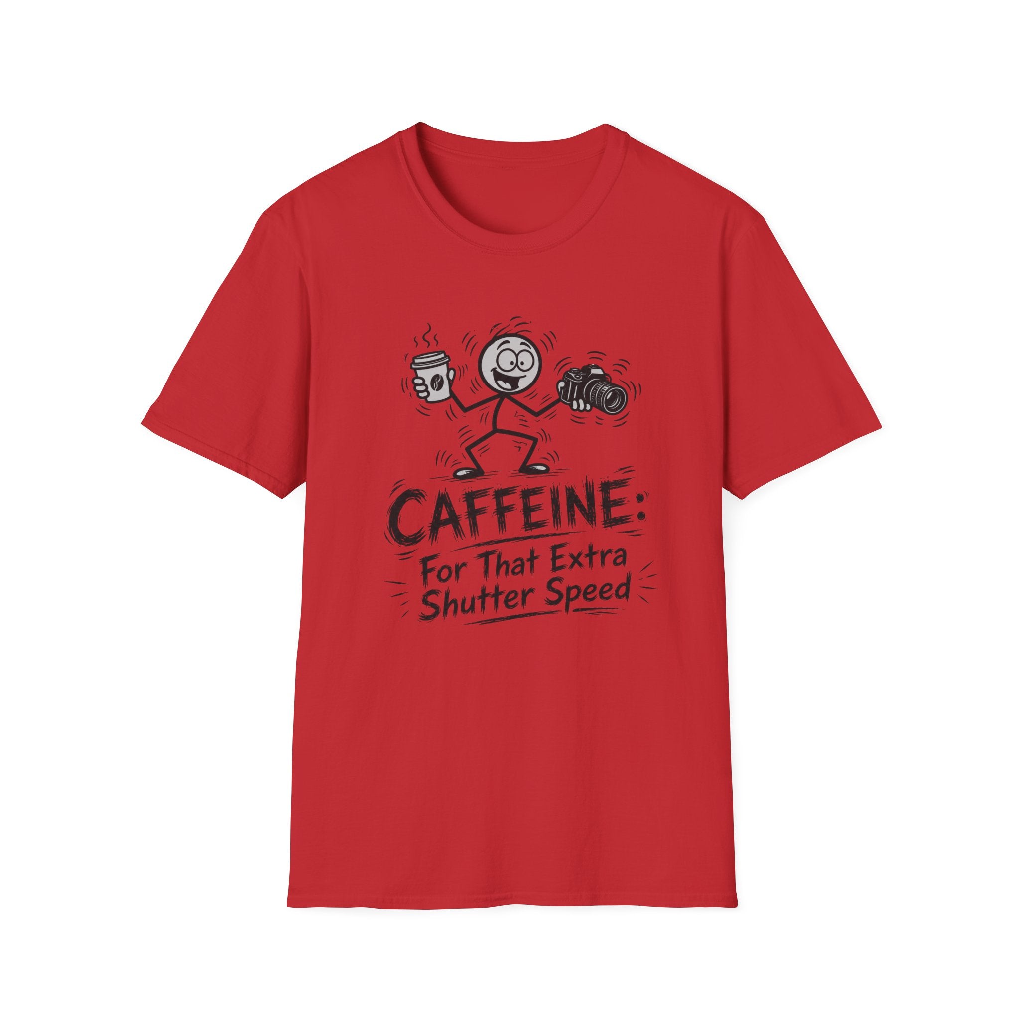 Caffeine For That Extra Shutter Speed 2 T-Shirt