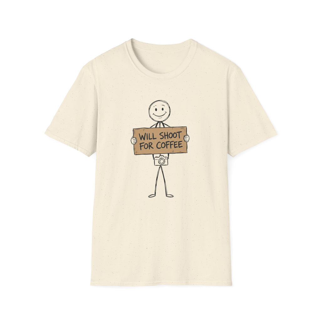 Will Shoot for Coffee T-Shirt