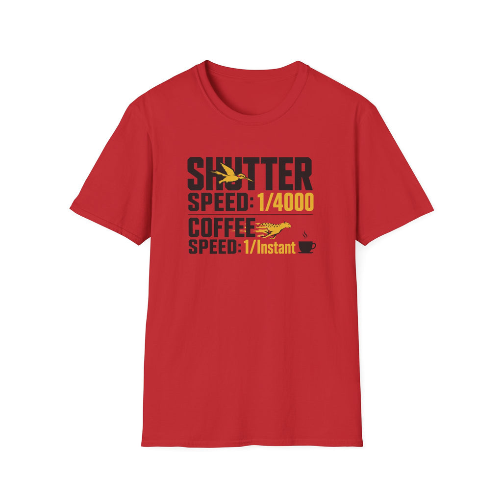 Shutter Speed & Coffee Flow T-shirt