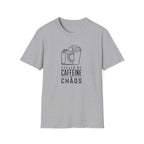 Fueled by Caffeine & Chaos T-shirt