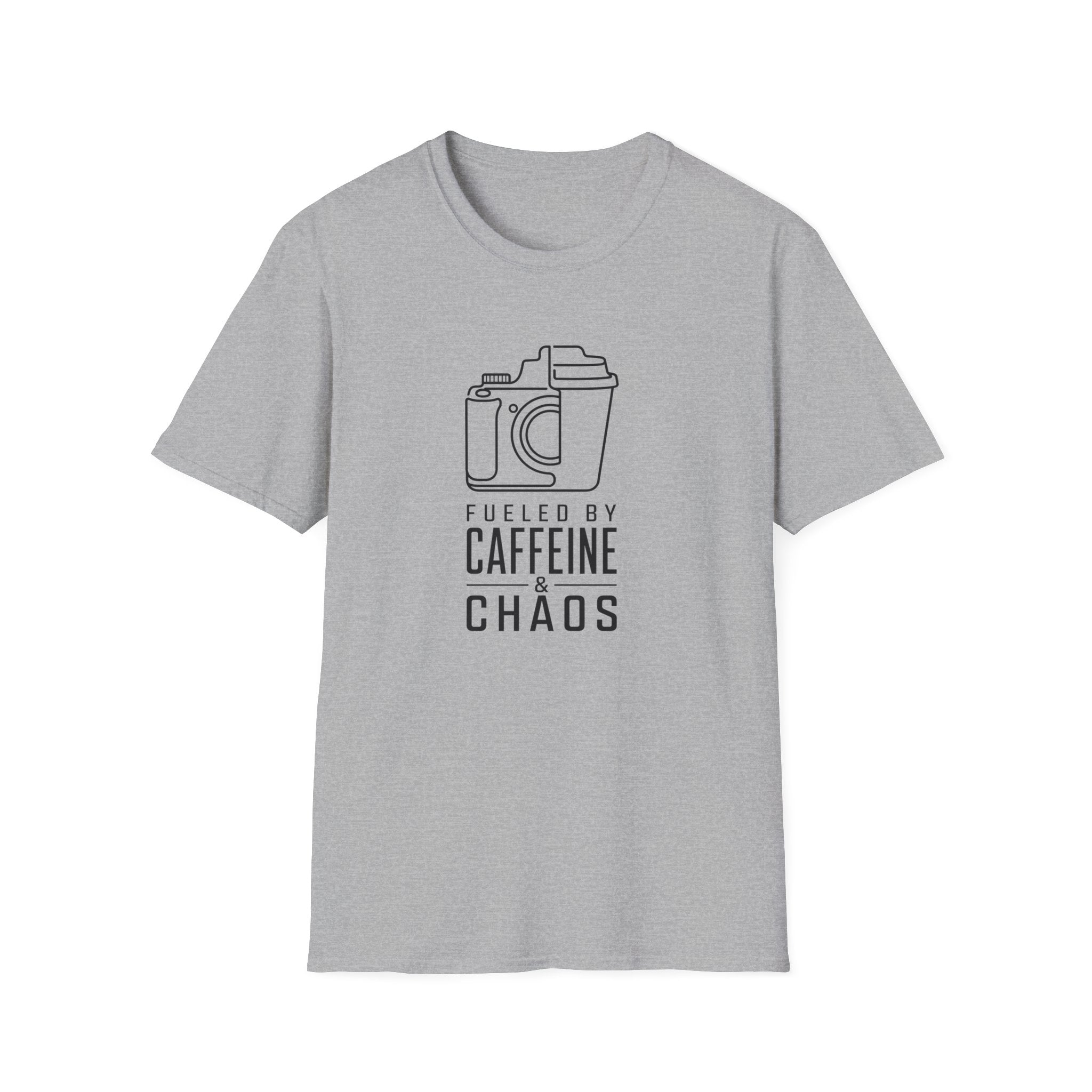 Fueled by Caffeine & Chaos T-shirt