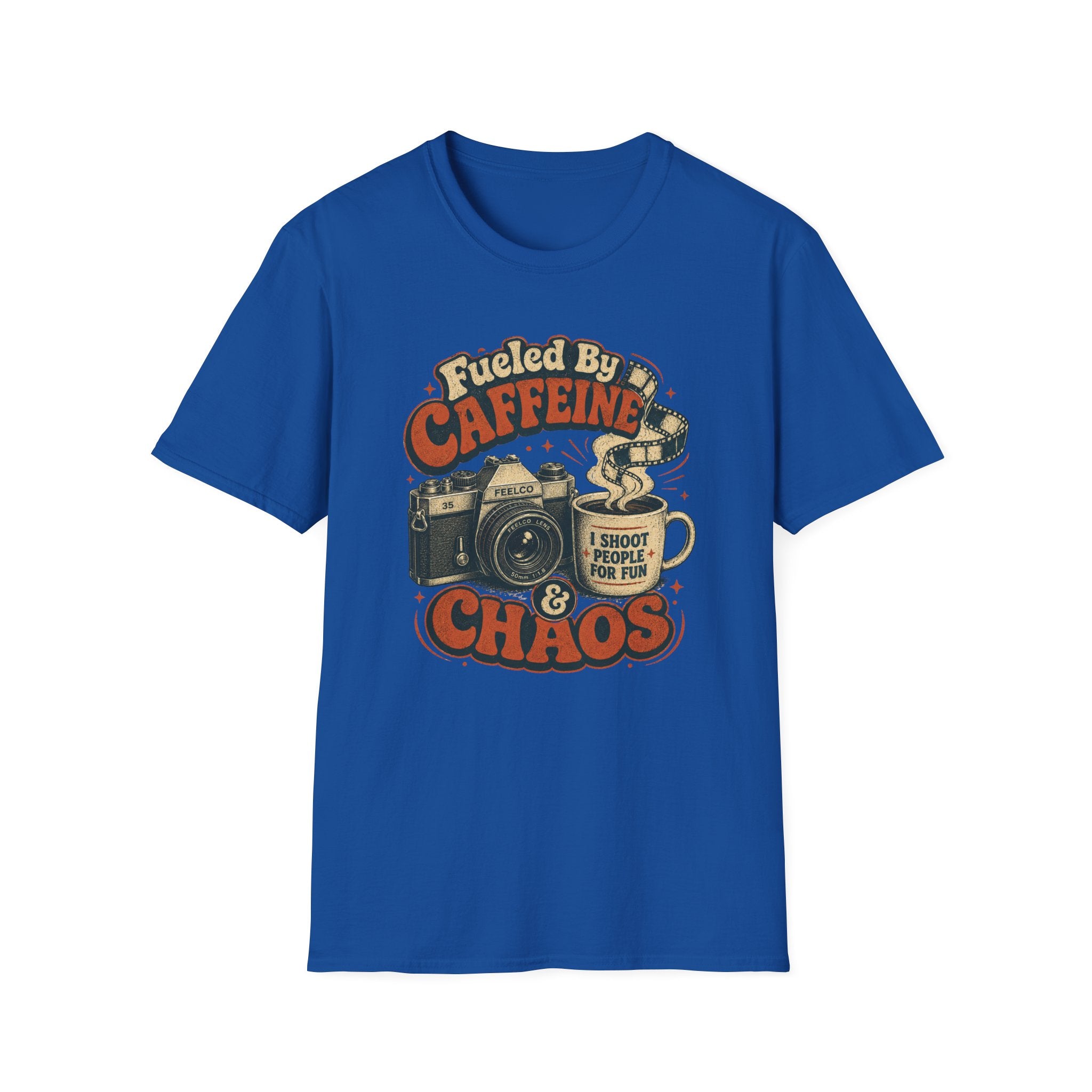 Fueled By Caffeine & Chaos T-Shirt