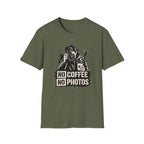 No Coffee No Photos T-Shirt