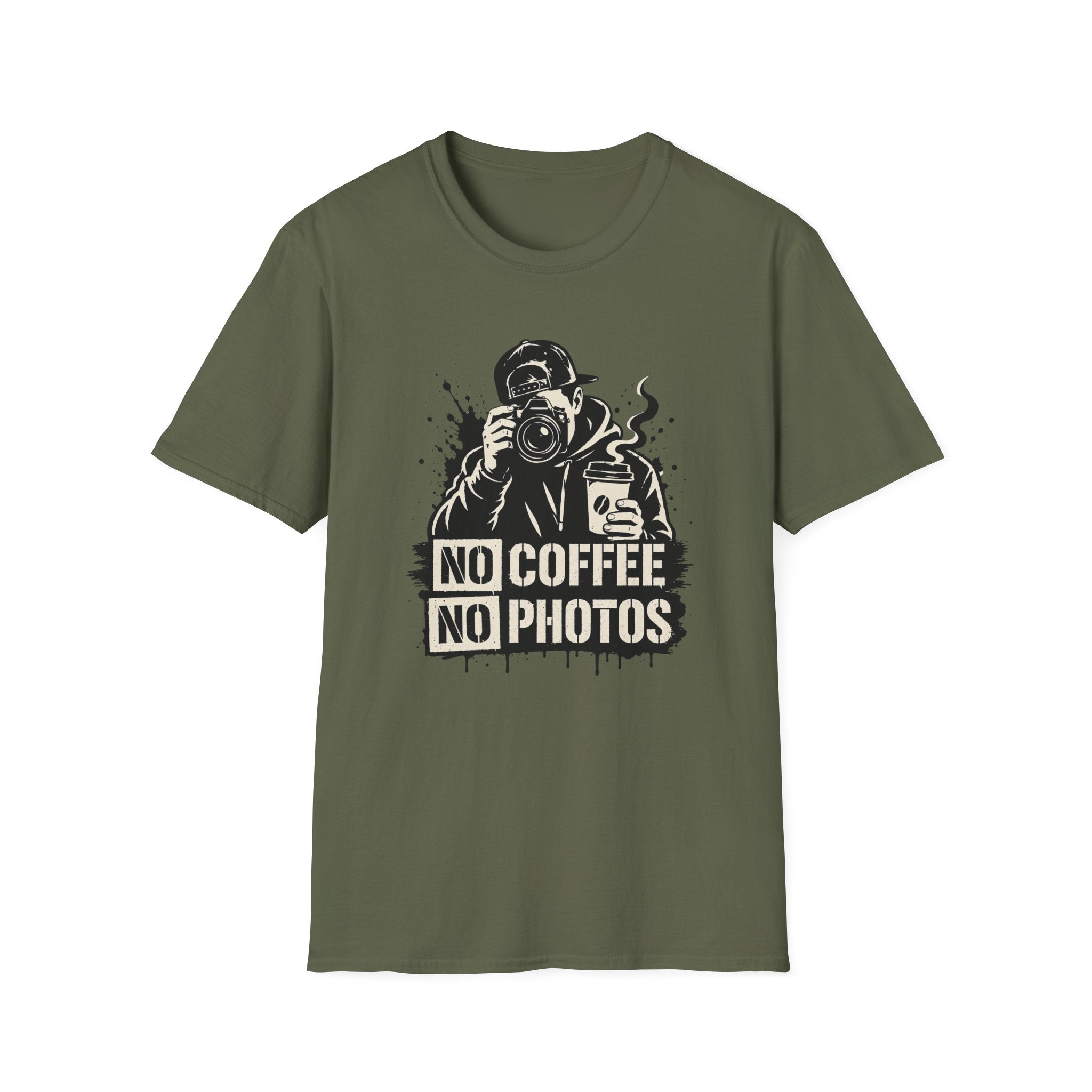 No Coffee No Photos T-Shirt