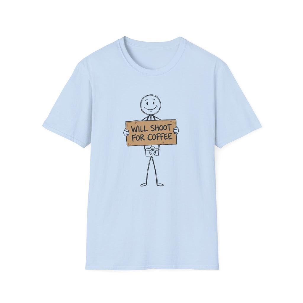 Will Shoot for Coffee T-Shirt