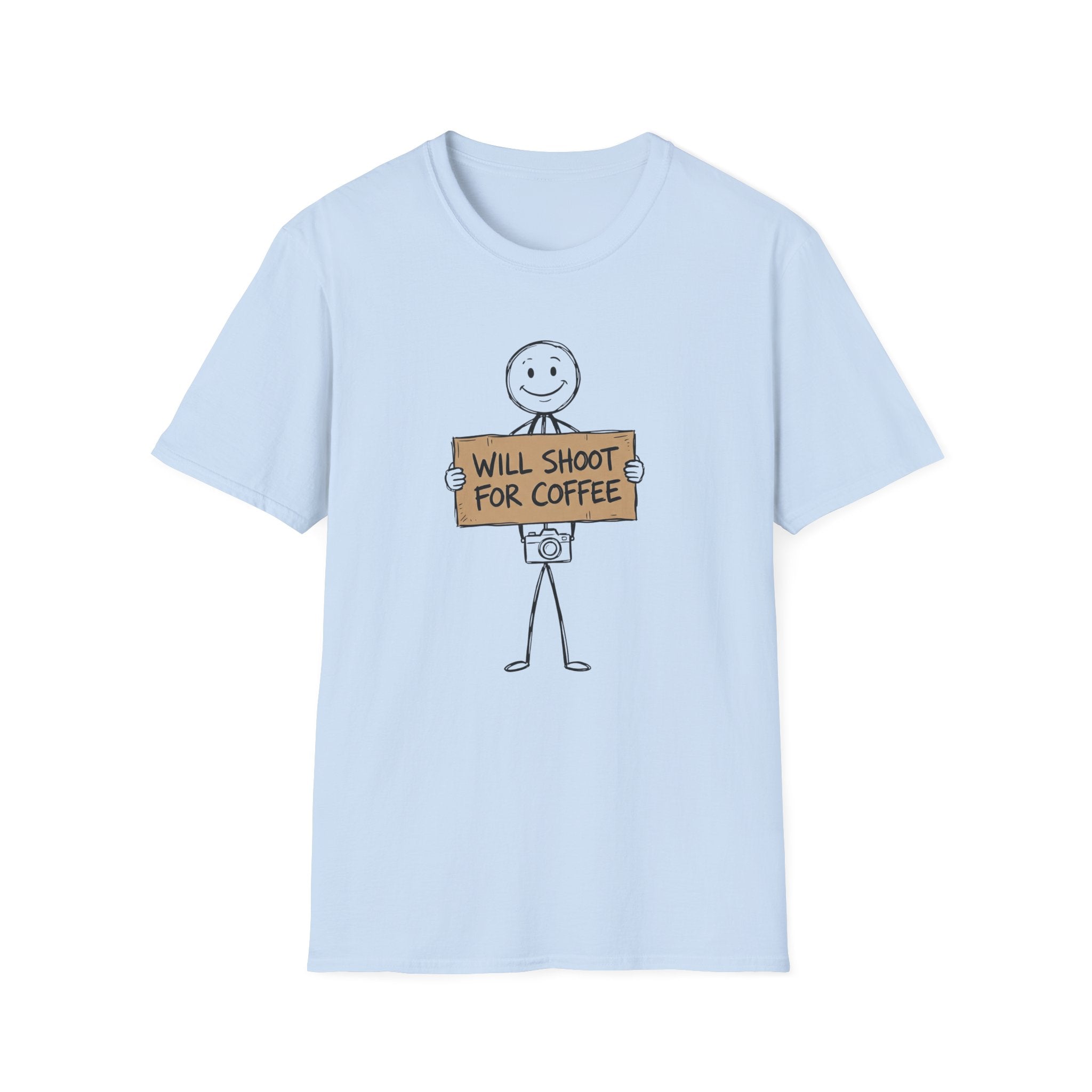 Will Shoot for Coffee T-Shirt