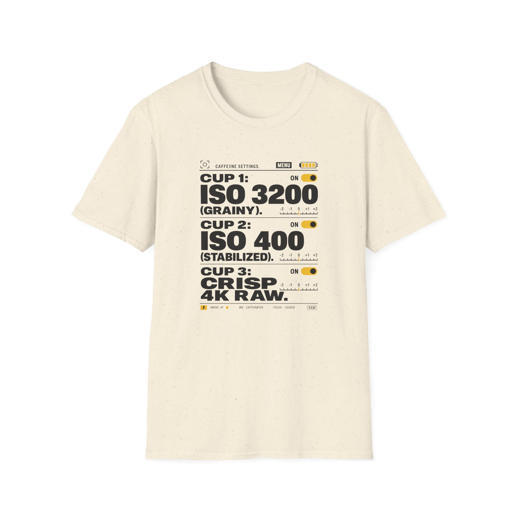 Caffeine Settings for Optimal Performance - Tshirt
