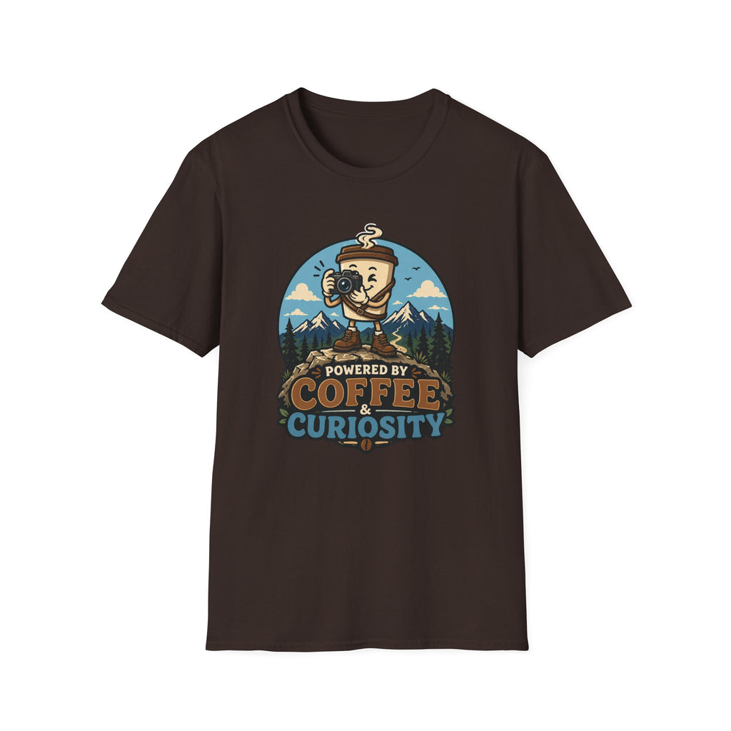 Powered by Coffee & Curiousity T-Shirt