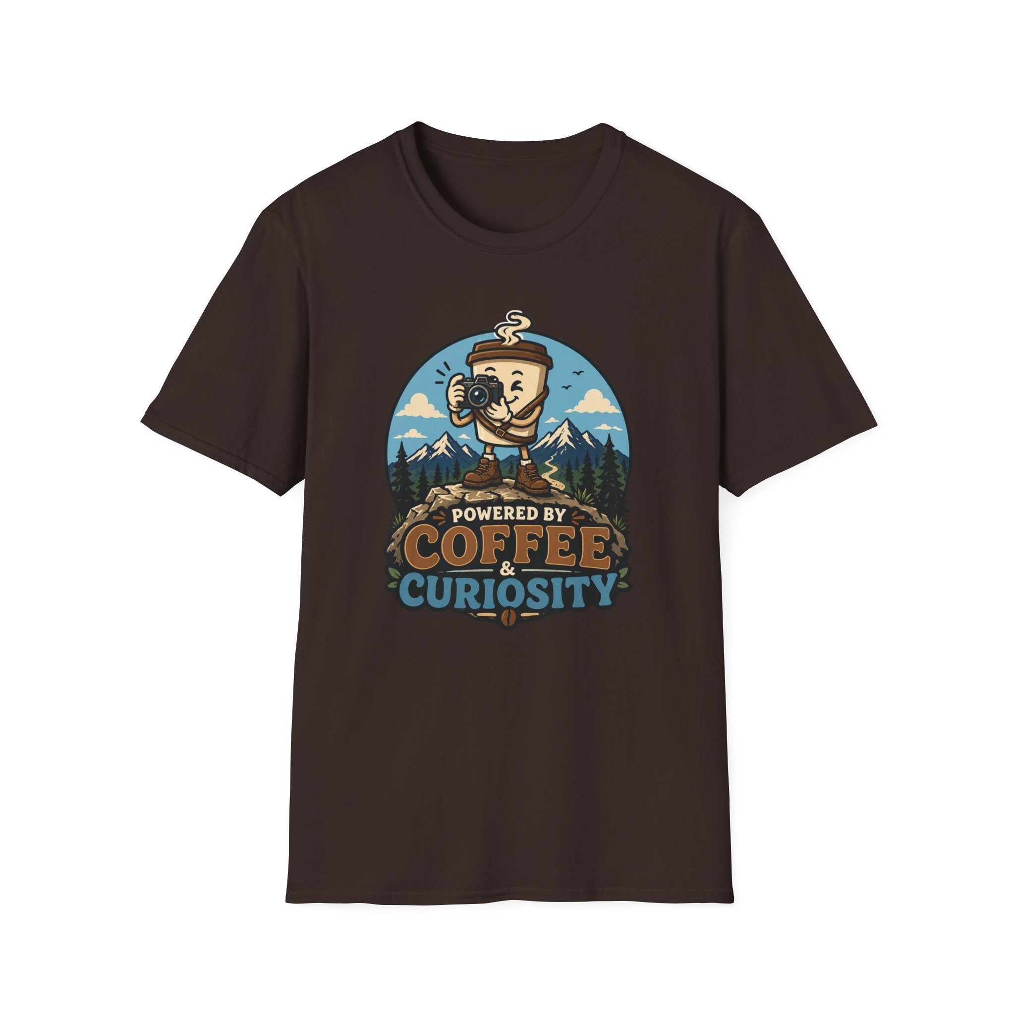 Powered by Coffee & Curiousity T-Shirt