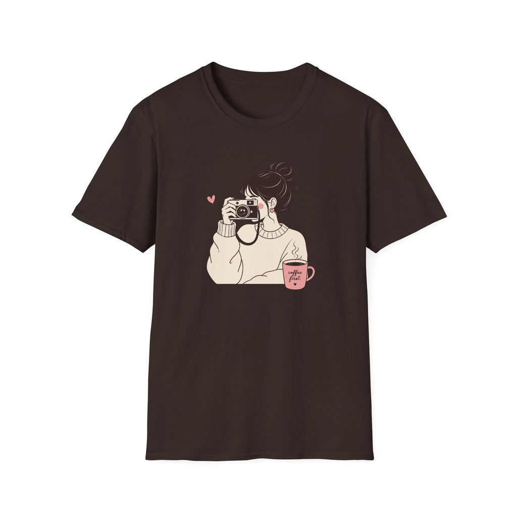 Cafe Vibes & Photography Moments T-shirt
