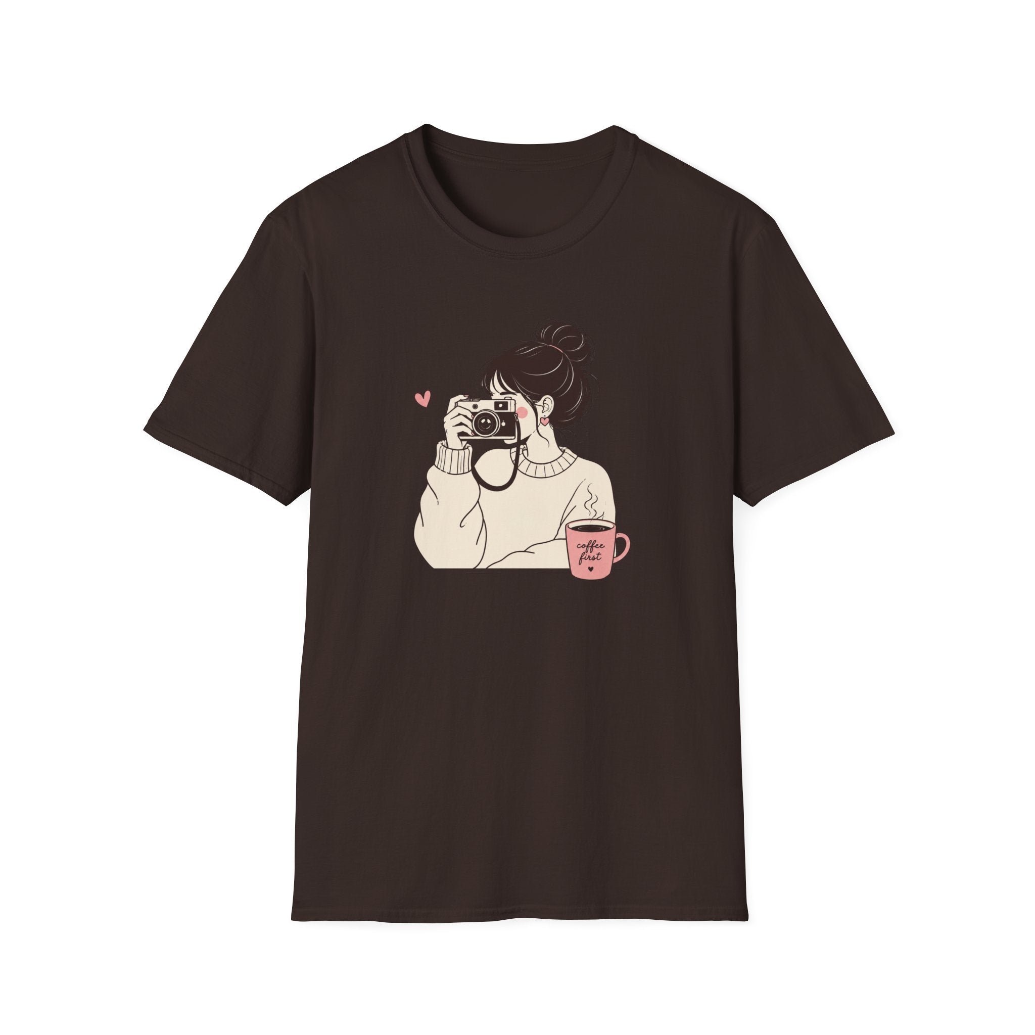 Cafe Vibes & Photography Moments T-shirt