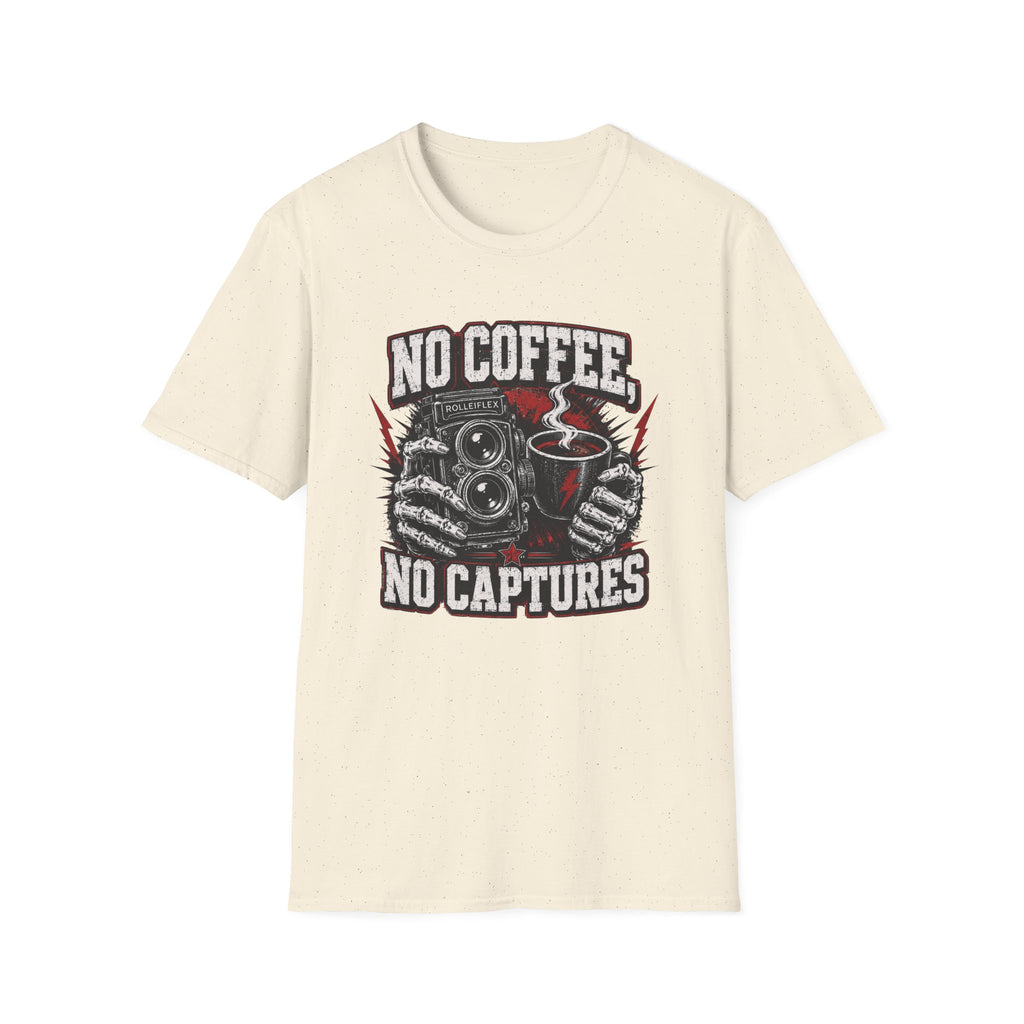 No Coffee, No Captures T-Shirt