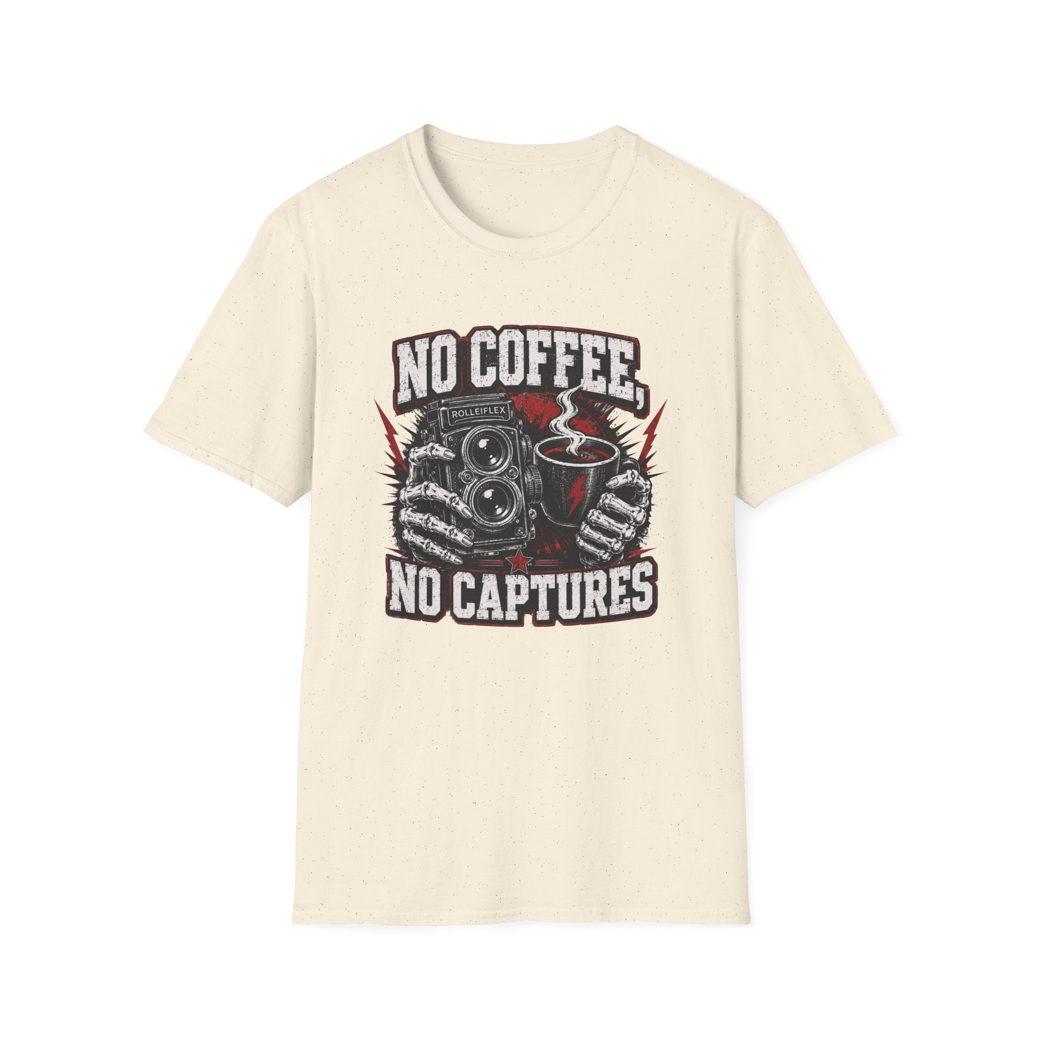 No Coffee, No Captures T-Shirt