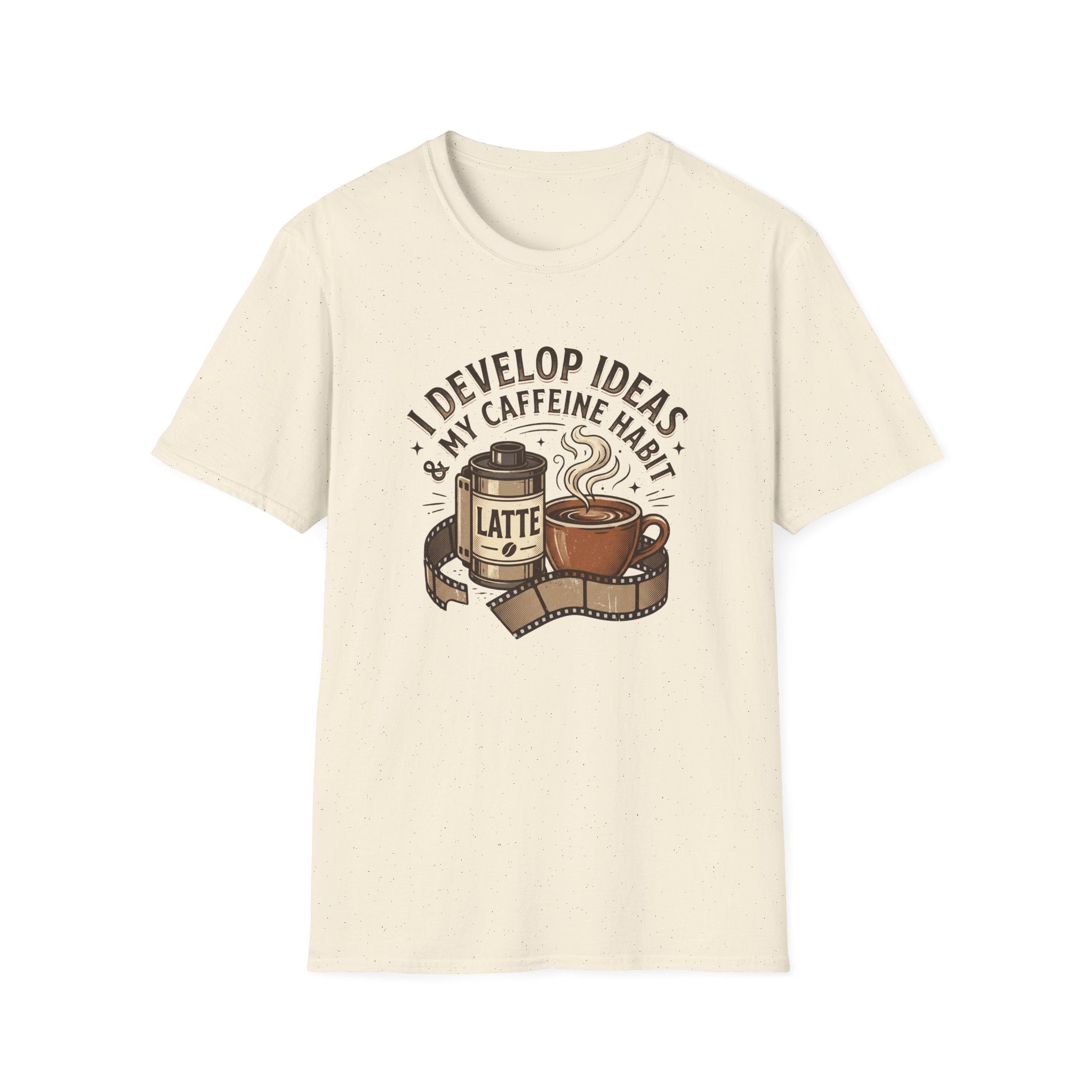 I Develop Ideas & My Caffeine Habit T-Shirt