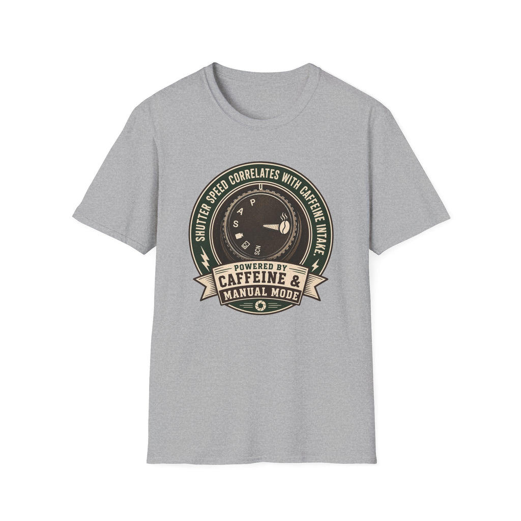 Shutter Speed & Caffeine Intake - Tshirt