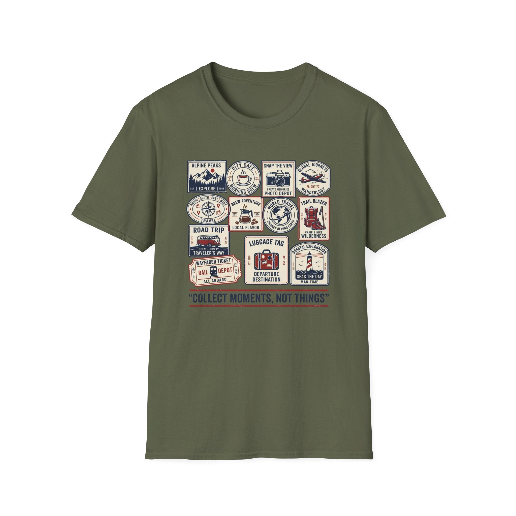 Chasing Moments Not Things 2 T-Shirt