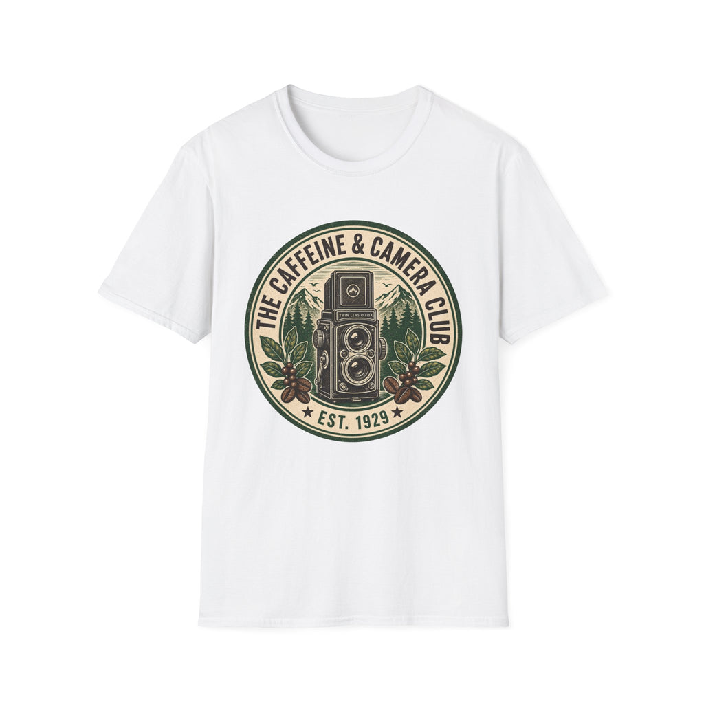 The Caffeine & Camera Club T-shirt