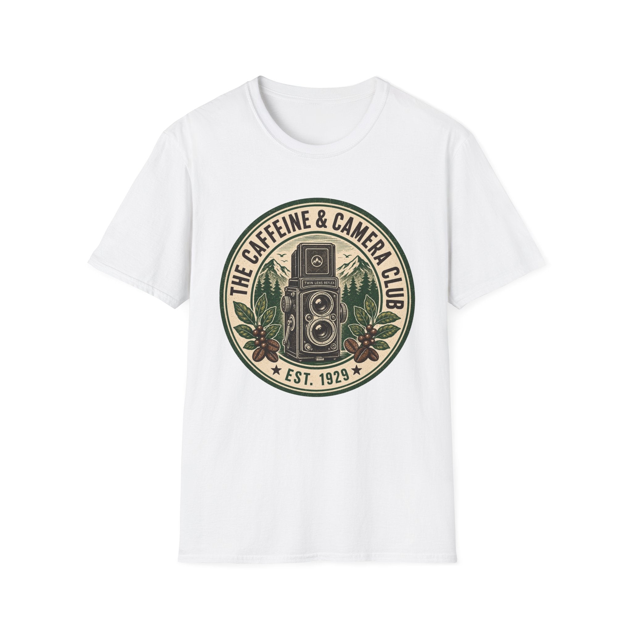 The Caffeine & Camera Club T-shirt