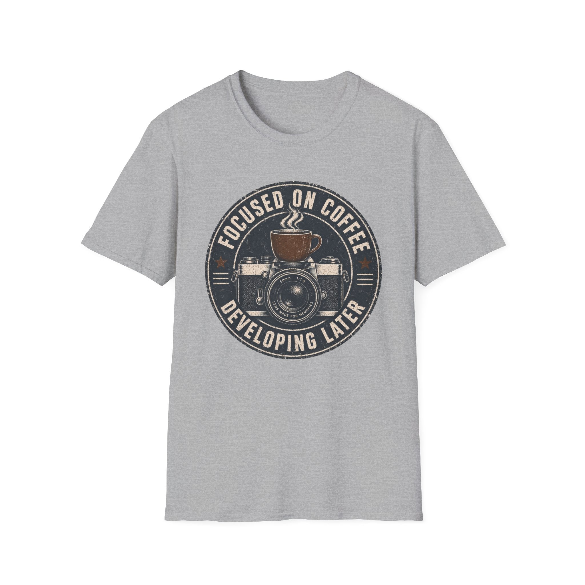 Focused on Coffee Developing Later T-Shirt