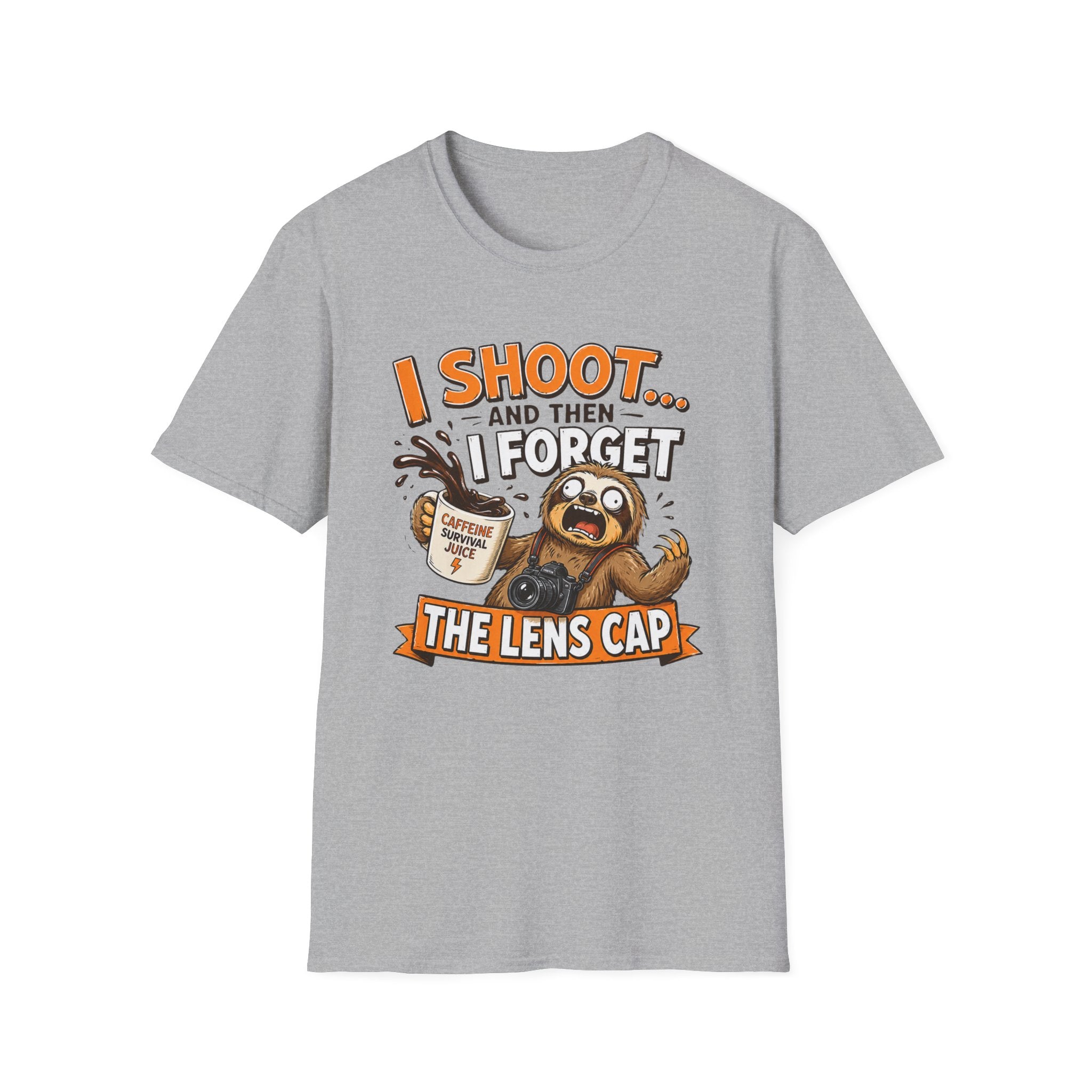 I Shoot & Then Forget the Lens Cap T-Shirt