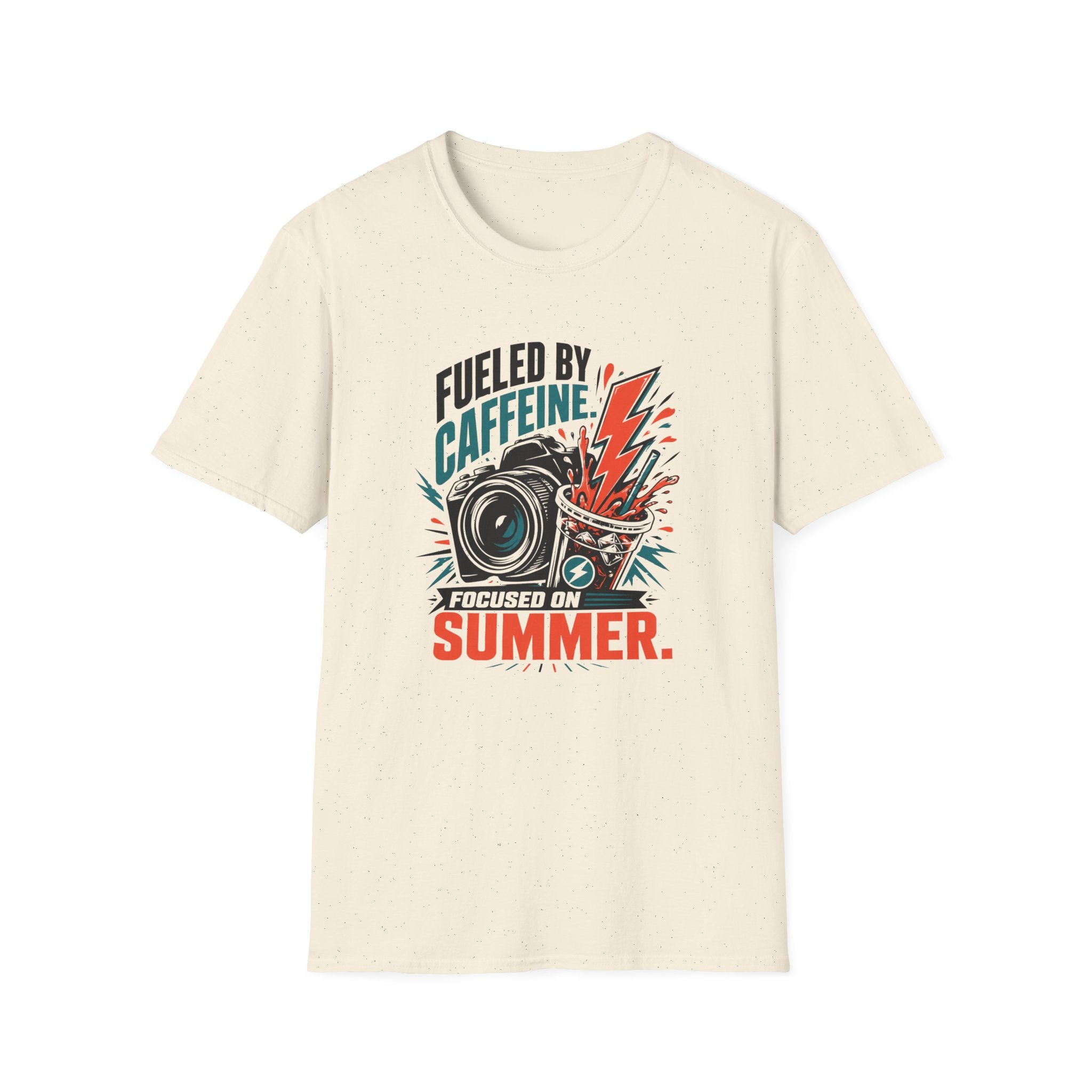 Fueled by Caffeine, Focused on Summer T-shirt