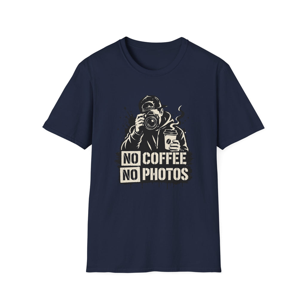 No Coffee No Photos T-Shirt