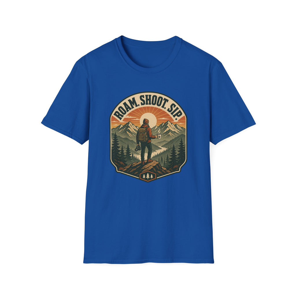 Roam Shoot Sip 2 T-Shirt